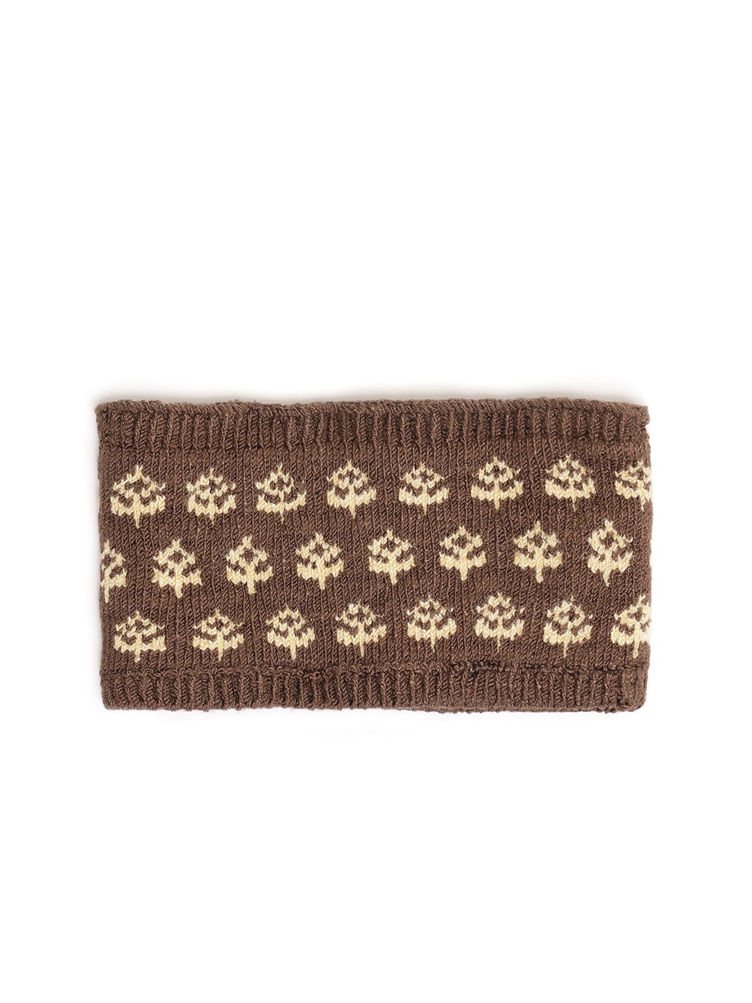 

Bharatasya Kids Knitted Sports Sweatband, Brown