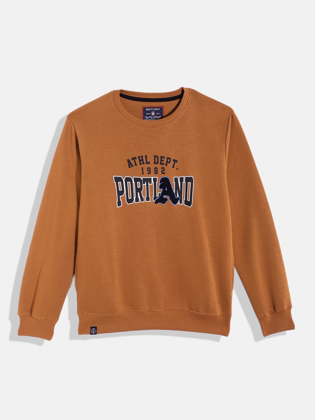 

Monte Carlo Teen Boys Printed Sweatshirt, Brown