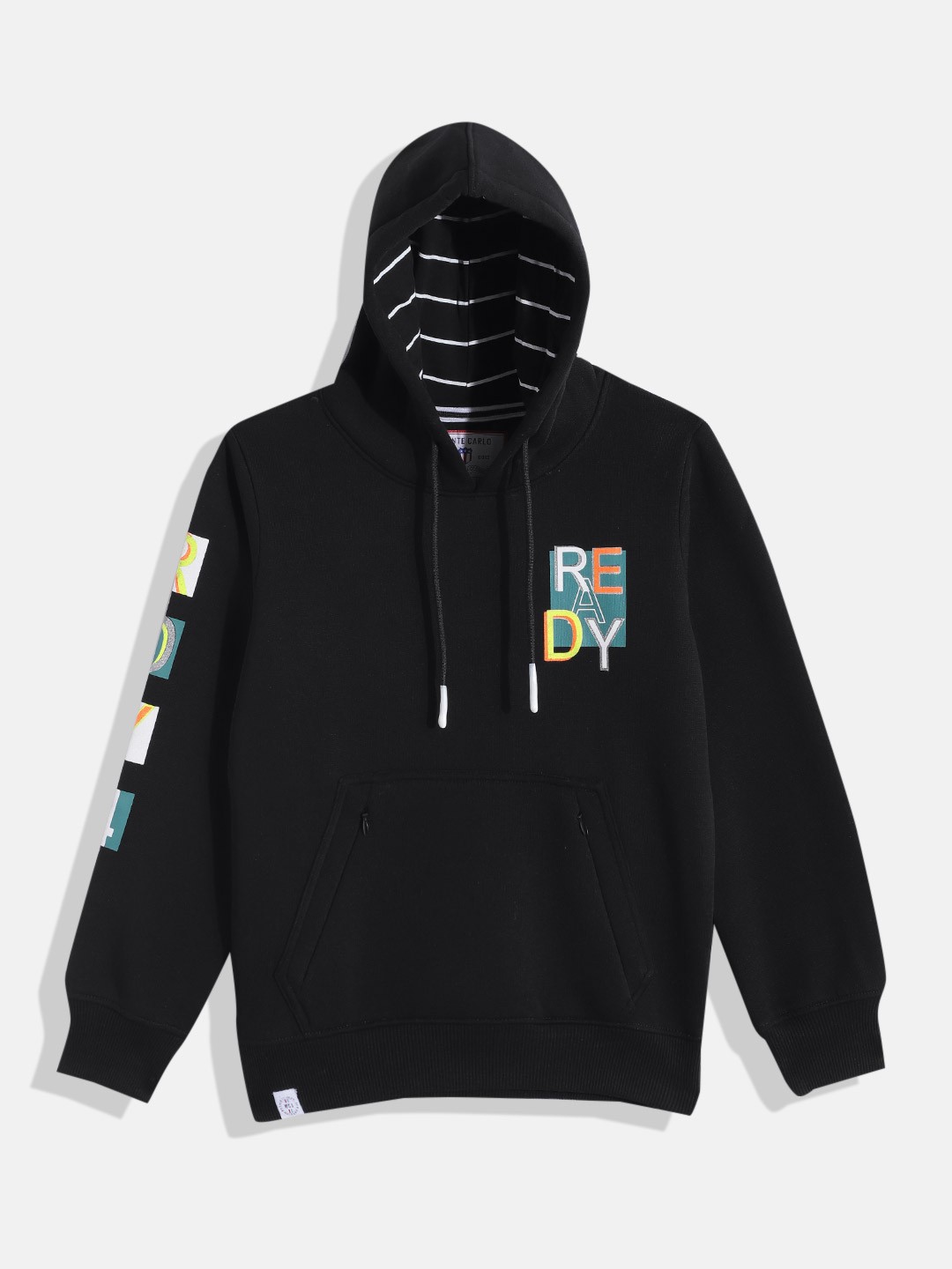 

Monte Carlo Boys Hooded Sweatshirt, Black