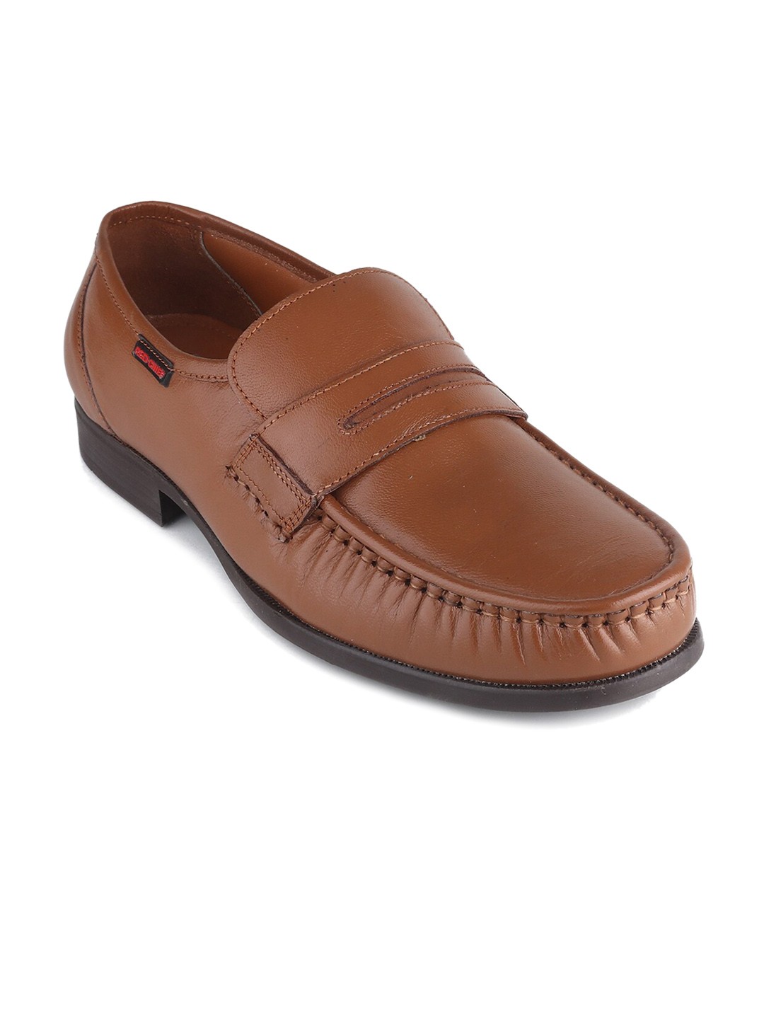 

Red Chief Men Leather Formal Penny Loafers, Tan
