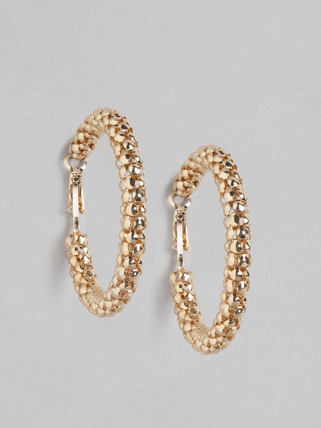 

Forever New Gold-Plated Circular Hoop Earrings