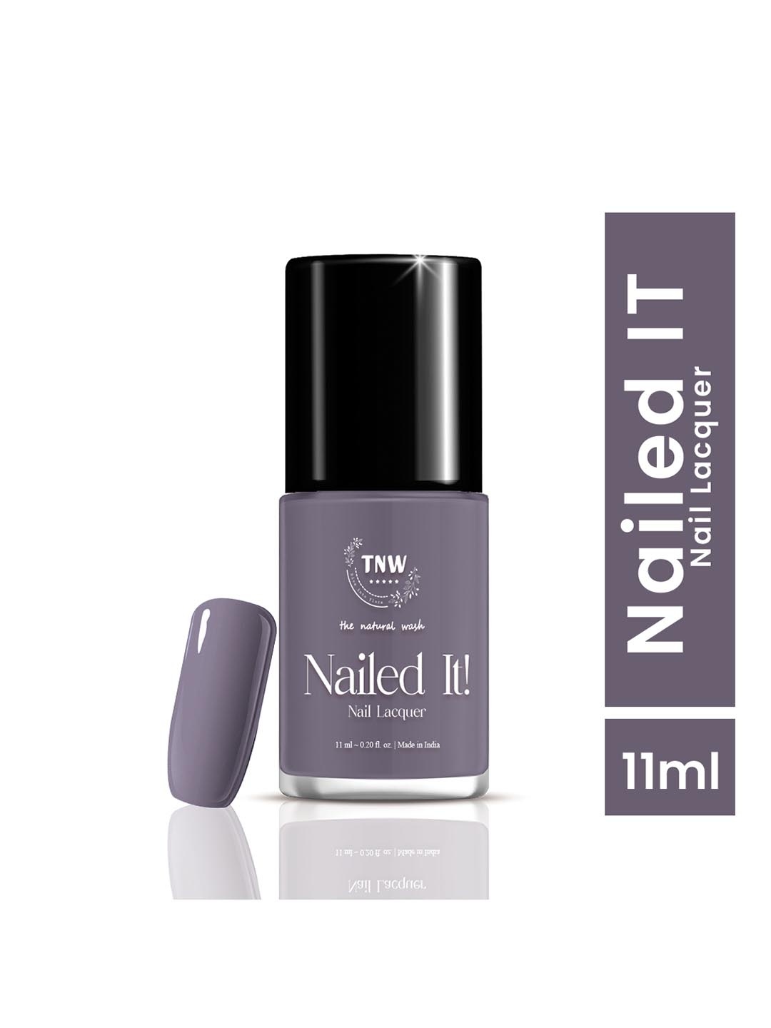 

TNW the natural wash Nailed it Long Lasting Nail Lacquer 11ml - Violet Lady 07, Purple
