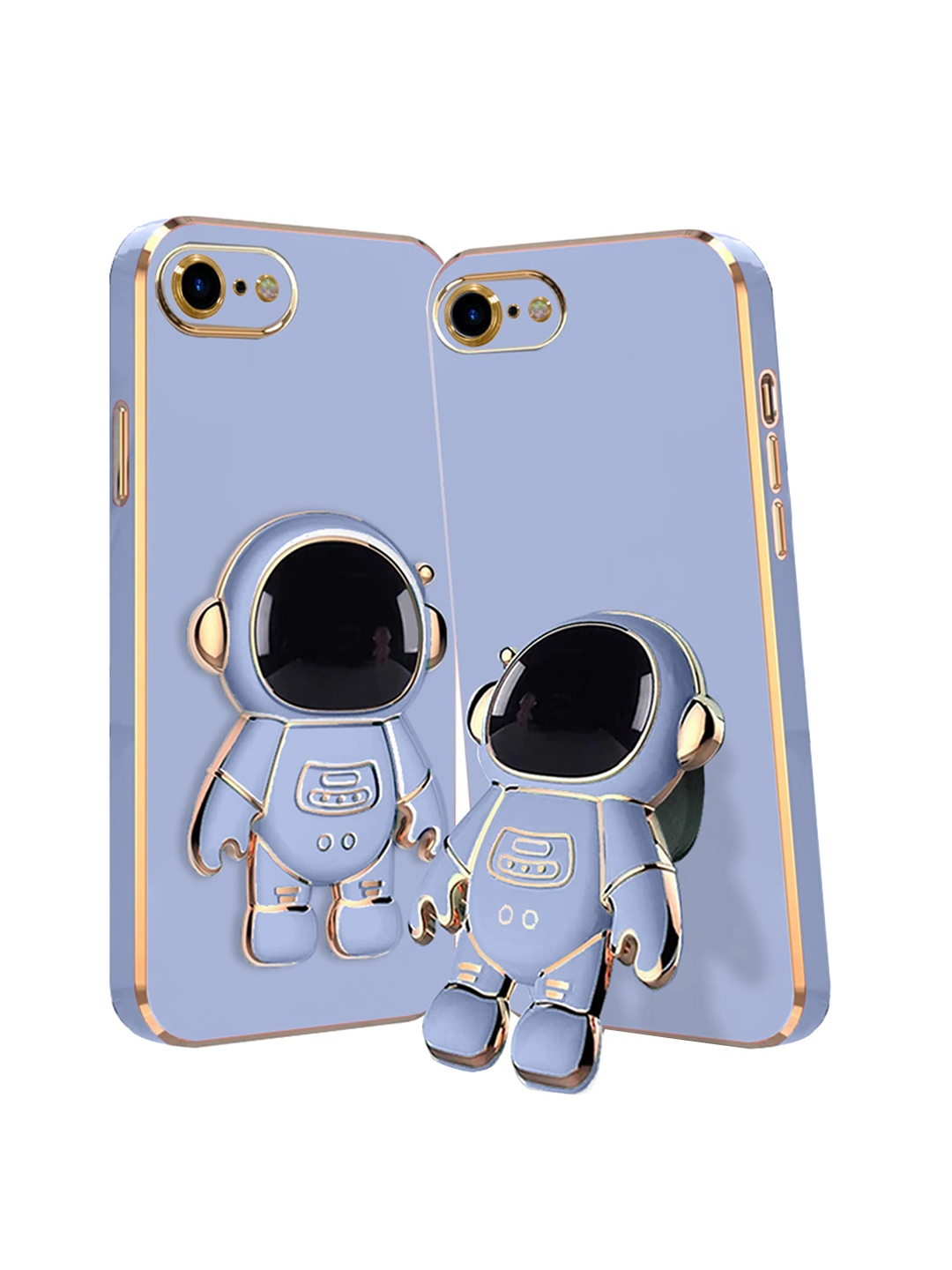 

Karwan 3D Astronaut Holster iphone SE 2020 Phone Cover, Blue