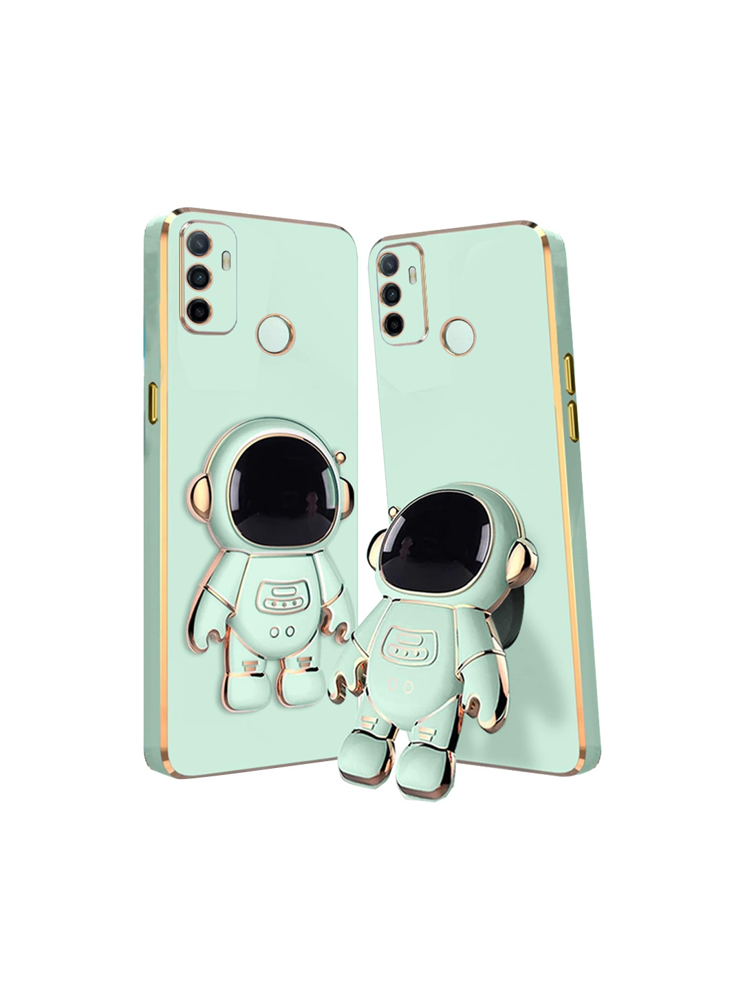 

Karwan Compatible Oppo a53 2020 Phone Back Case, Green