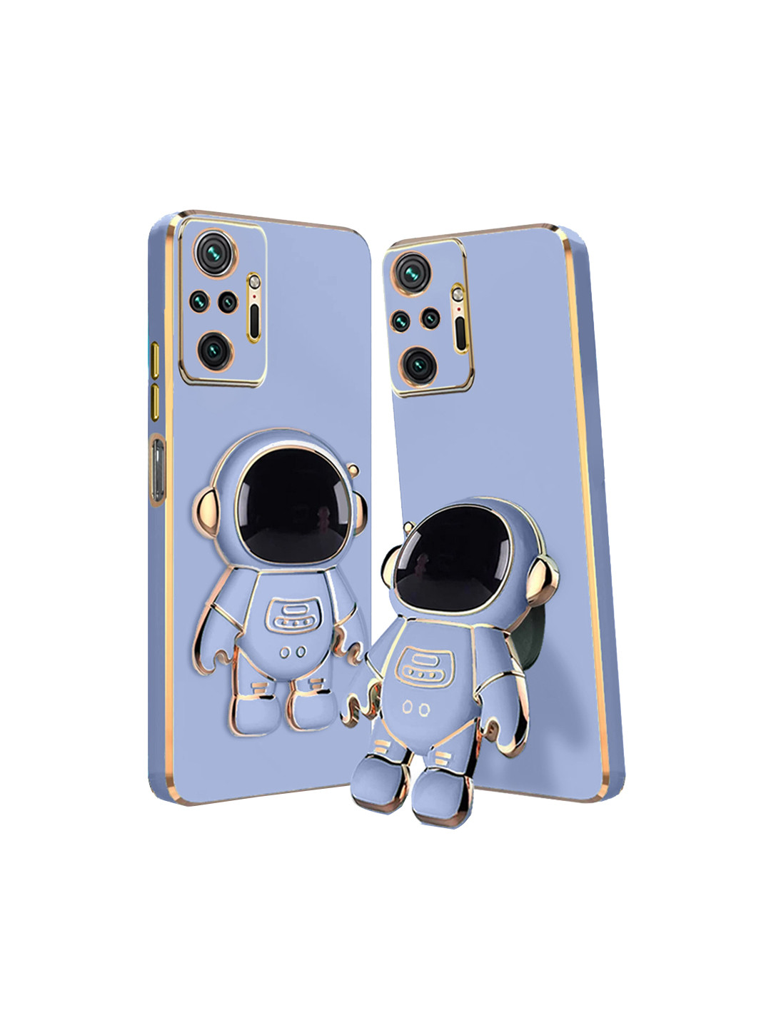 

Karwan Xiaomi Redmi Note 10 Pro Phone Back Case, Blue