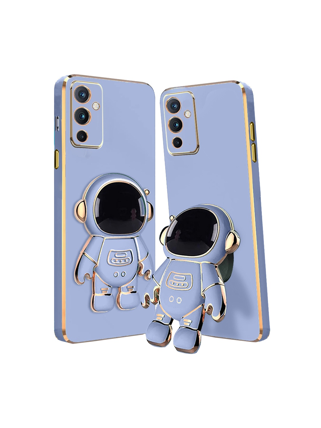 

Karwan Oneplus 9 Phone Back Case With Astronaut Holster Stand, Blue