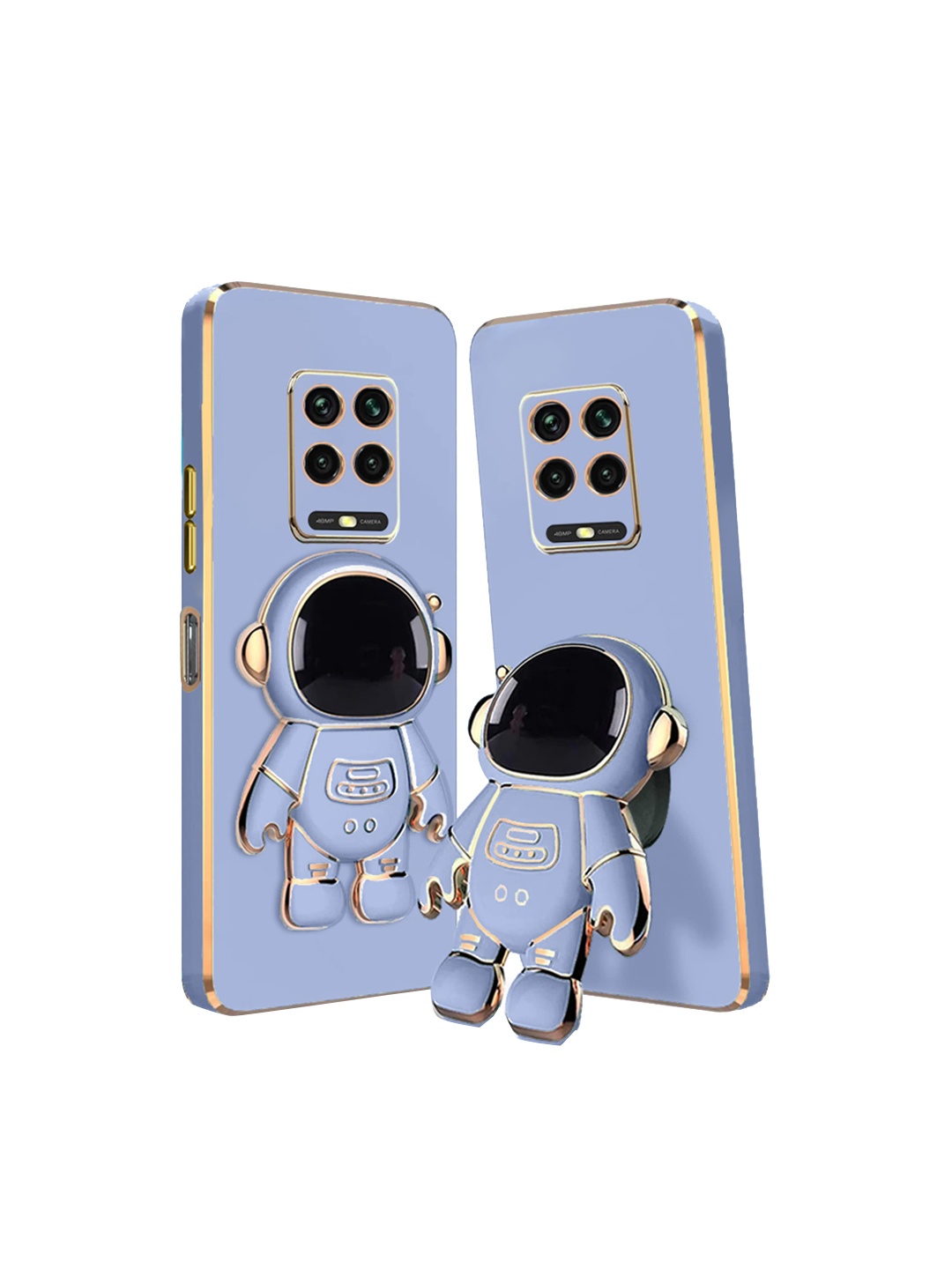 

Karwan 3D Astronaut Holster mi note 9 pro Phone Back case, Blue