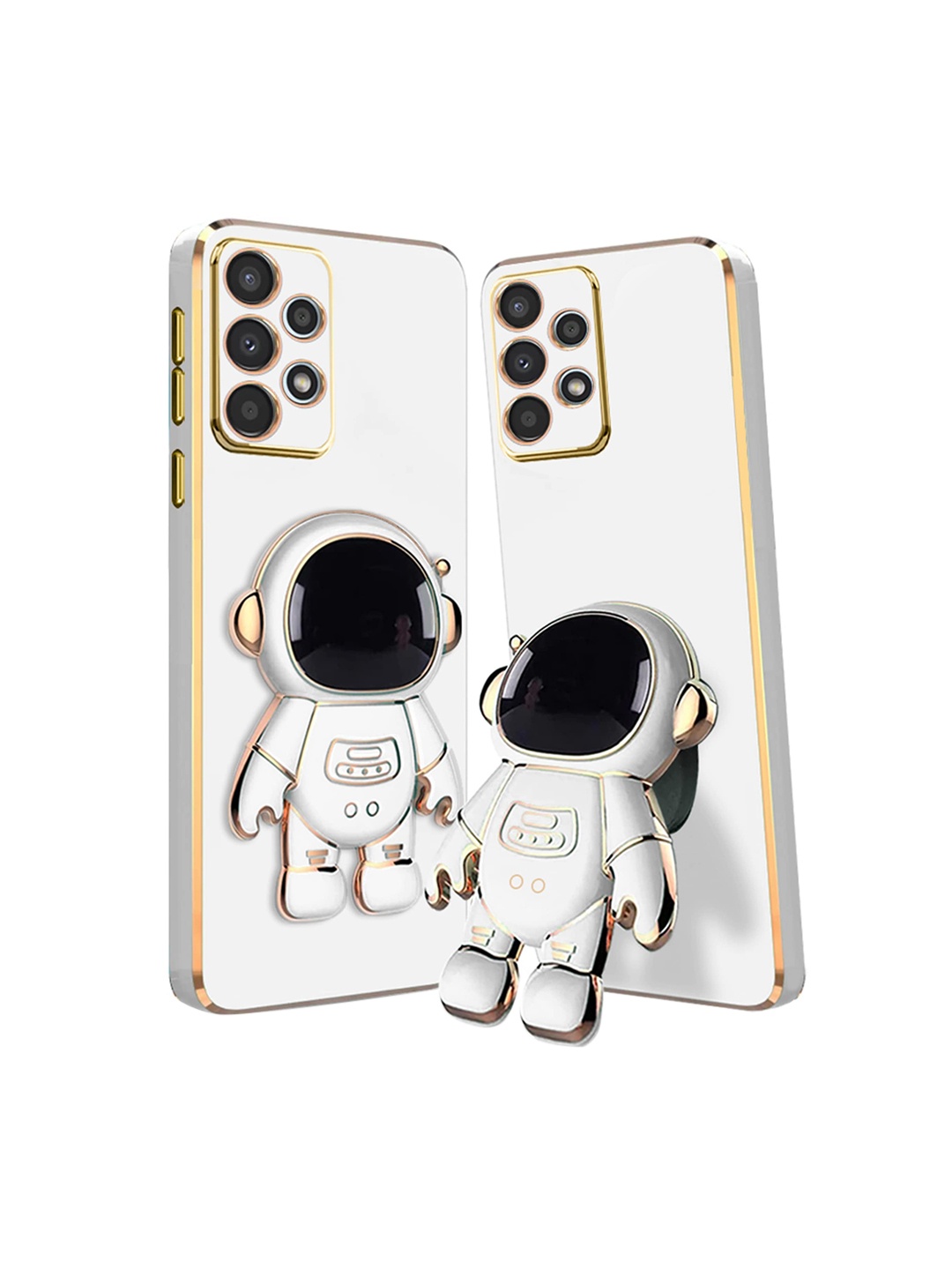 

Karwan Samsung a73 Phone Back Case, White