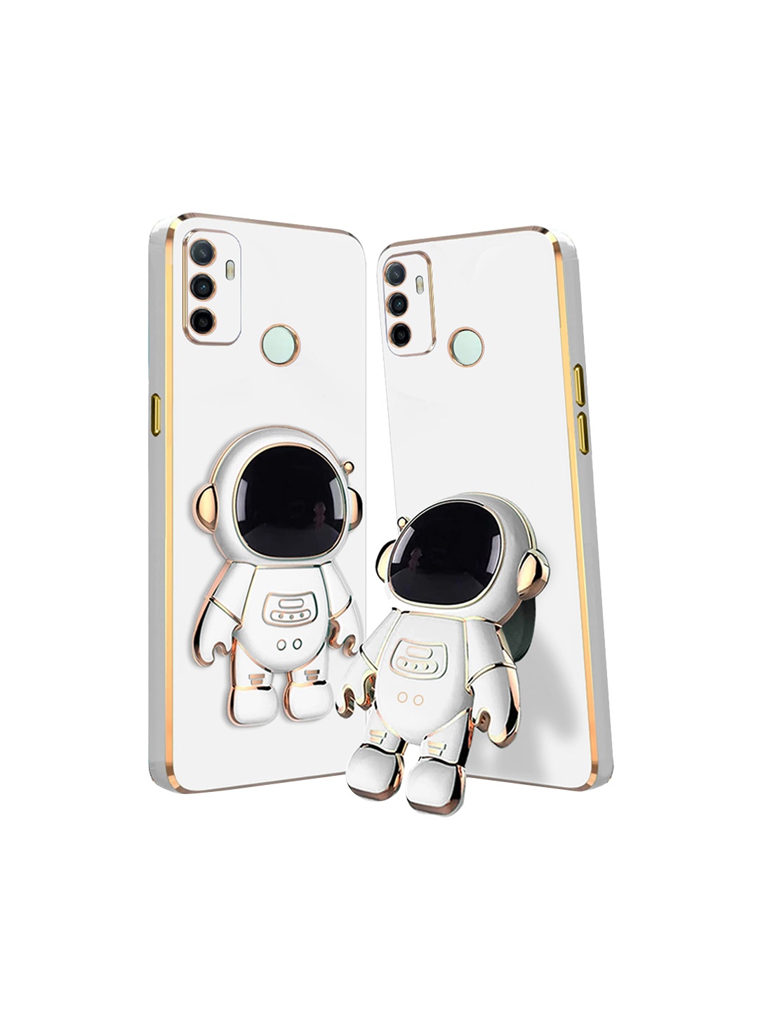 

Karwan Compatible Oppo a53 2020 Phone Back Case, White