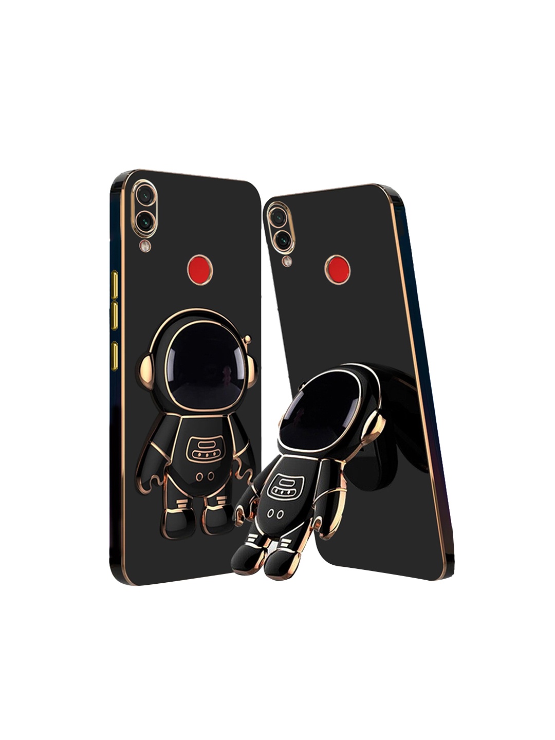 

Karwan Redmi mi note 7 Phone Back case, Black