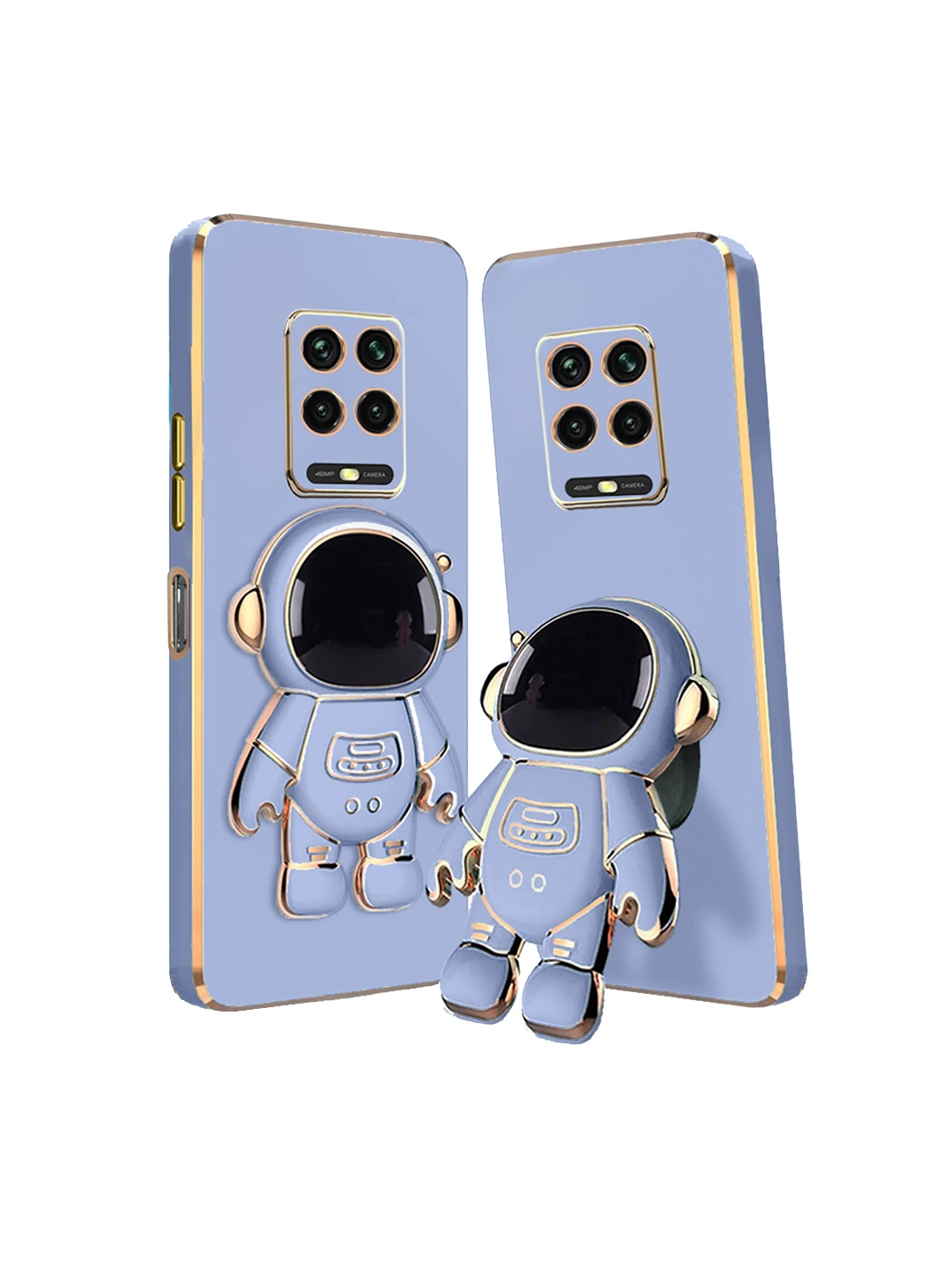 

Karwan 3D Astronaut Holster Edge Protected Redmi mi note 9 pro max Phone Back Case, Blue