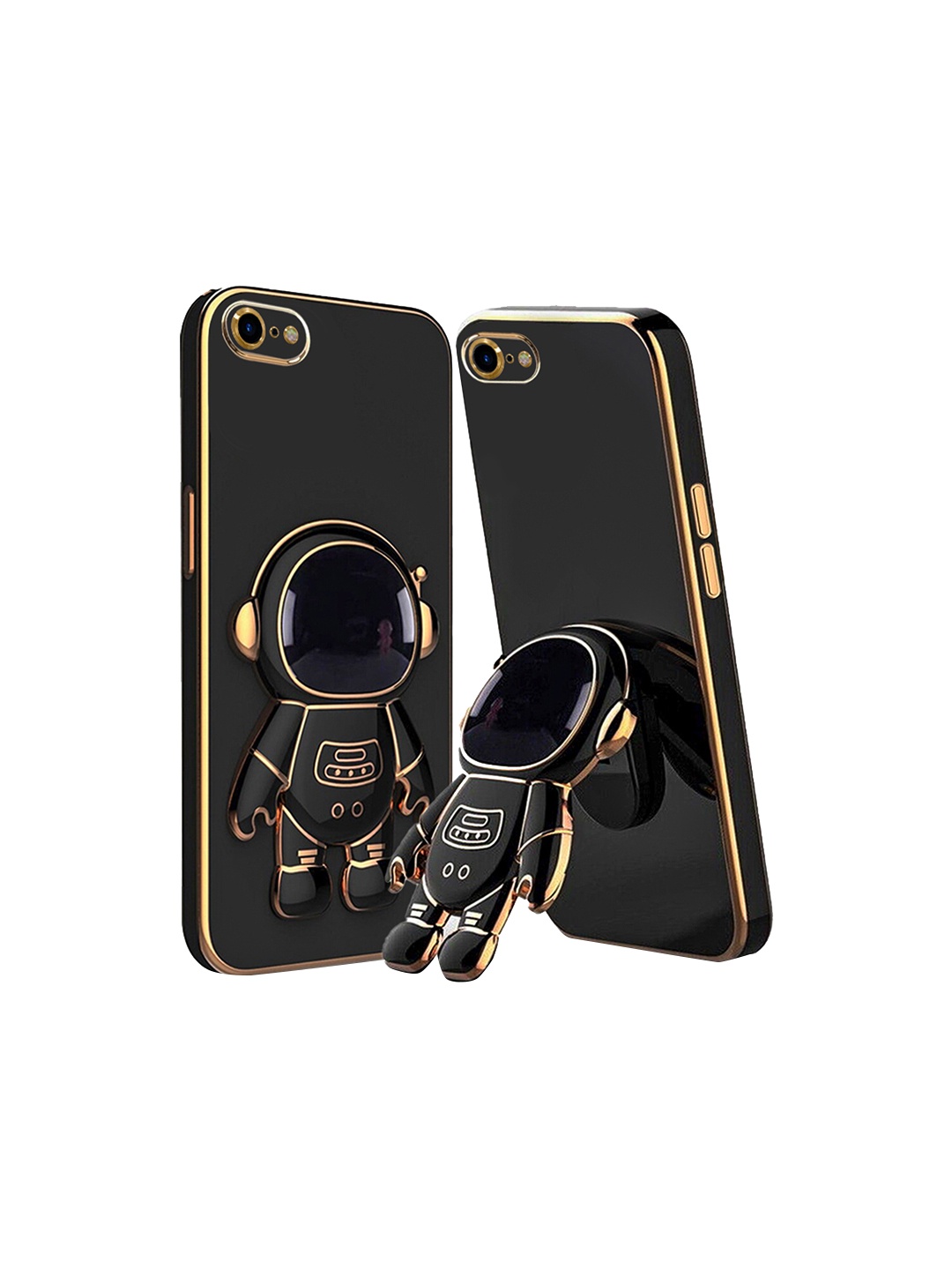 

Karwan iPhone 7 Phone Back Case, Black