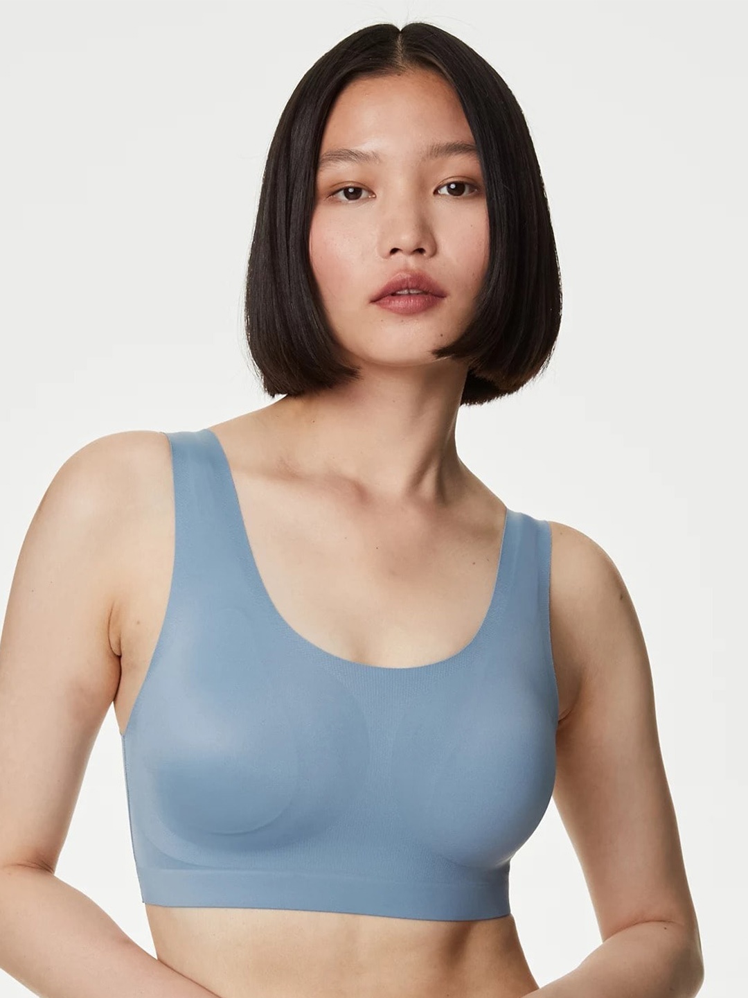 

Marks & Spencer Medium Coverage Bra with All Day Comfort, Grey