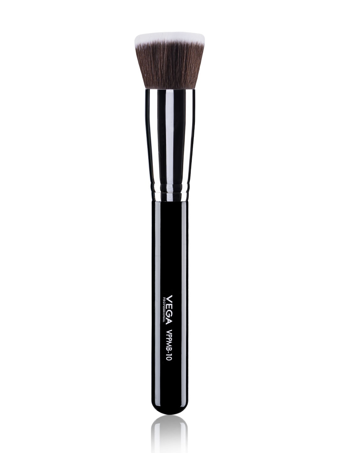 

VEGA PROFESSIONAL VPPMB-10 Soft Bristles Flat Kabuki Foundation Brush - Black