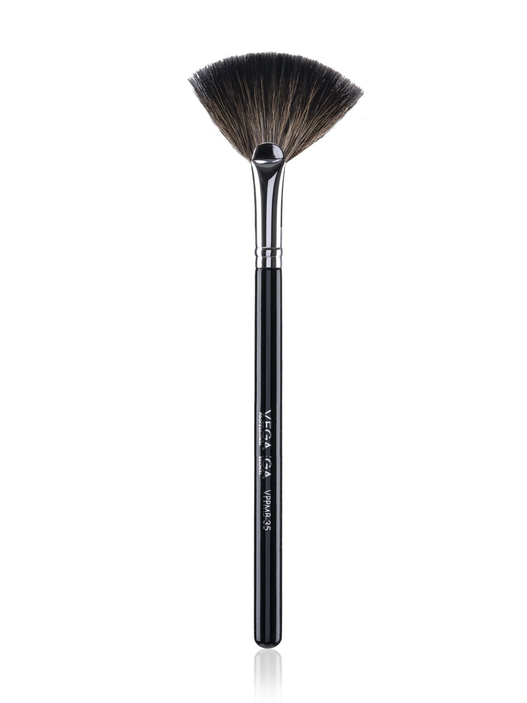 

VEGA PROFESSIONAL VPPMB-35 Soft Bristles Fan Brush - Black
