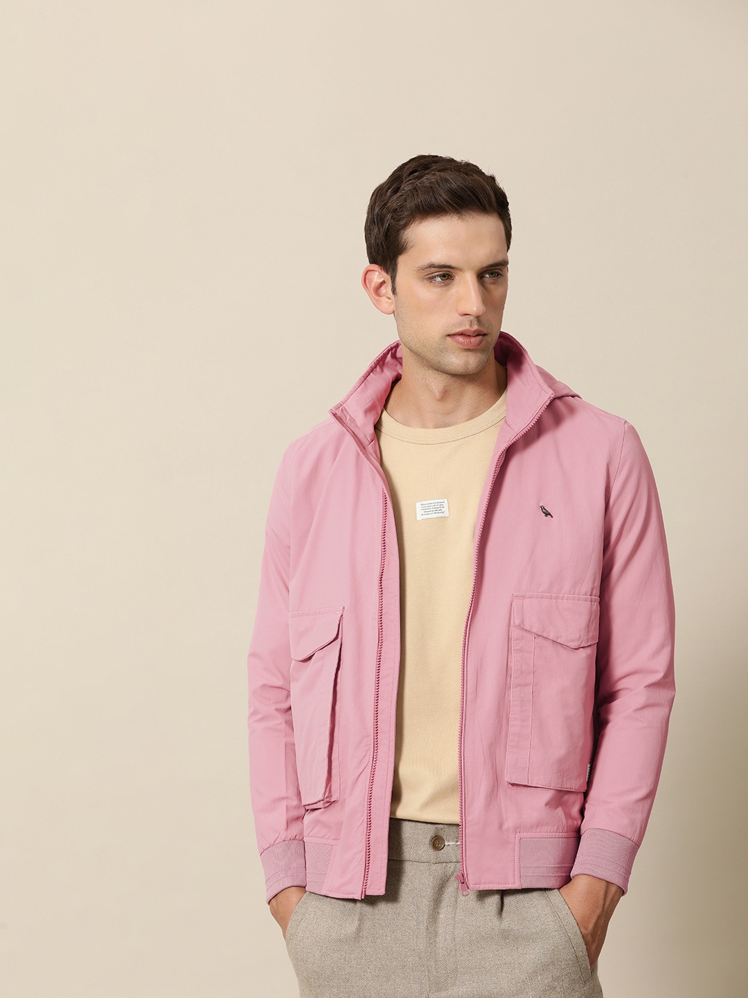 

Mr Bowerbird Bomber Jacket, Pink