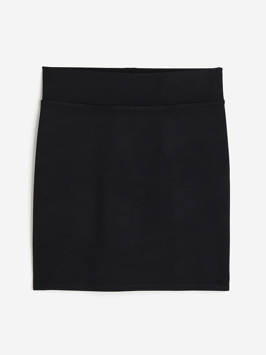 

H&M Jersey Skirt, Black