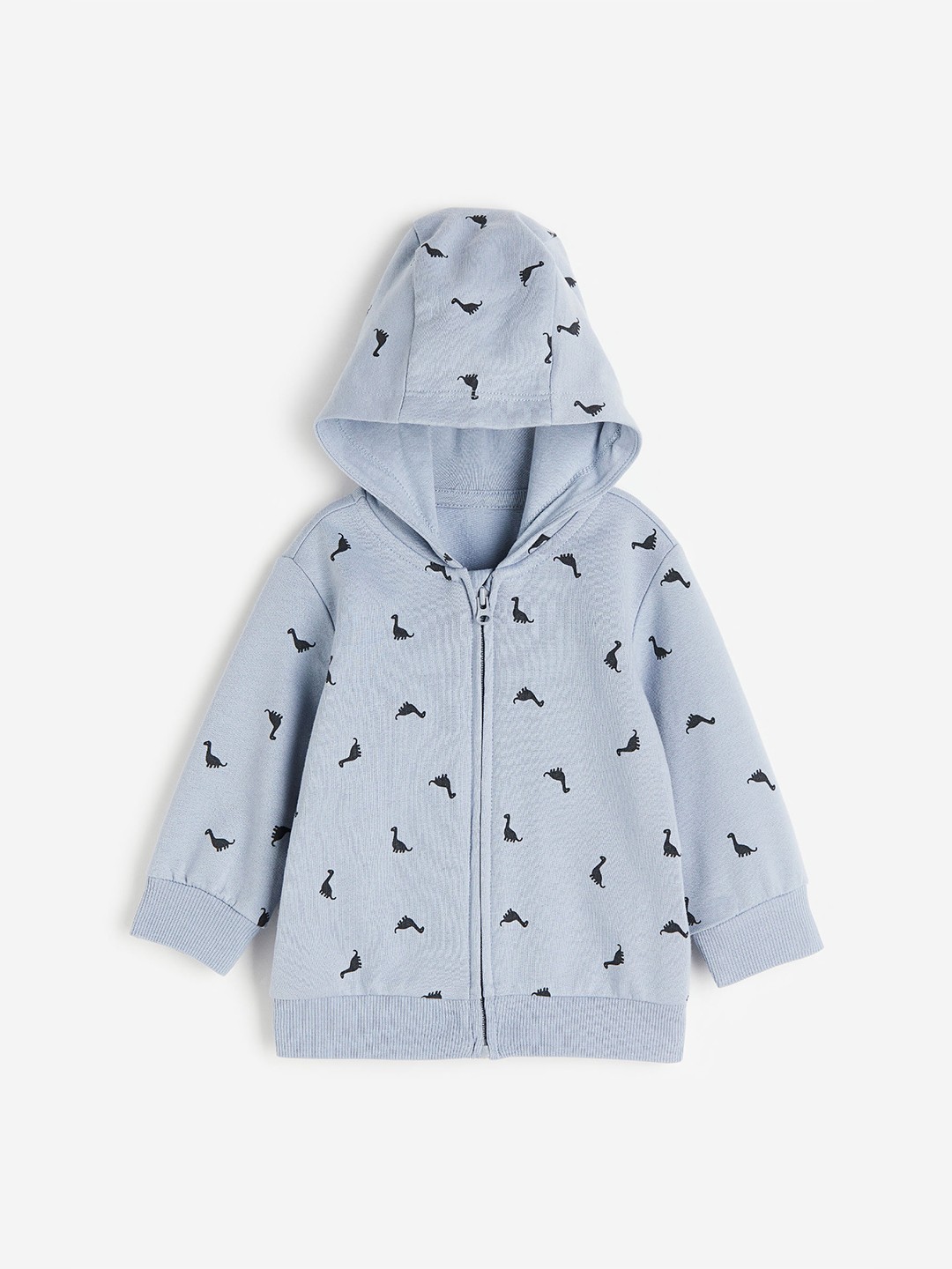 

H&M Infant Boys Zip-Through Hoodie, Blue