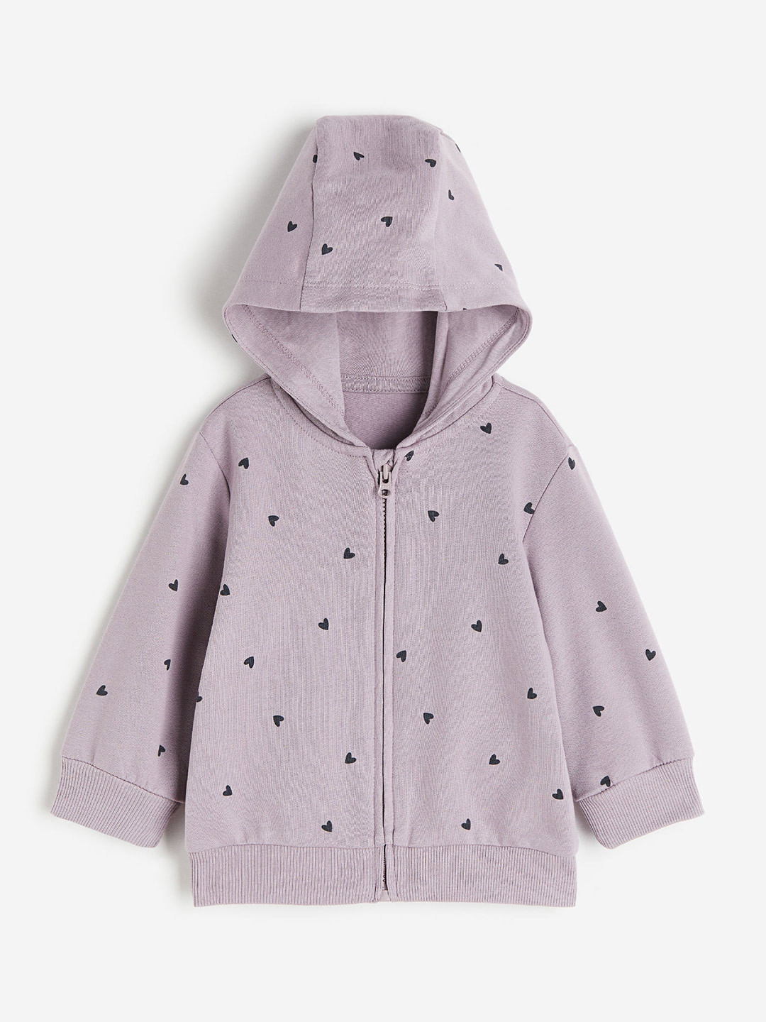 

H&M Infant Boys Zip-Through Hoodie, Purple