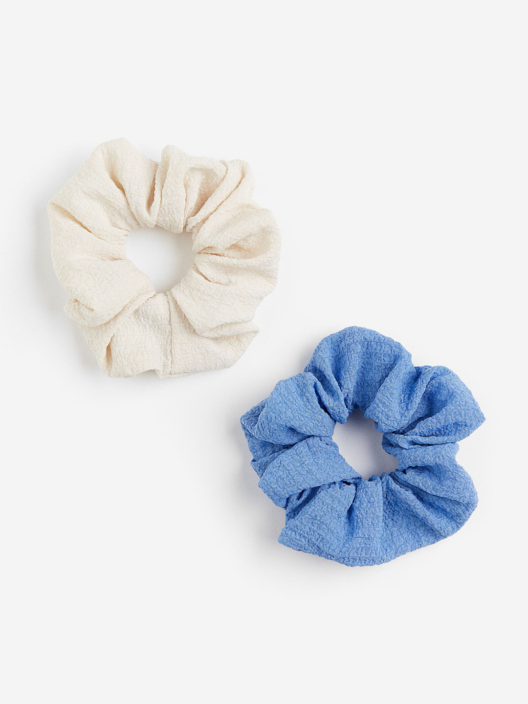 

H&M 2-Pack Scrunchies, Blue