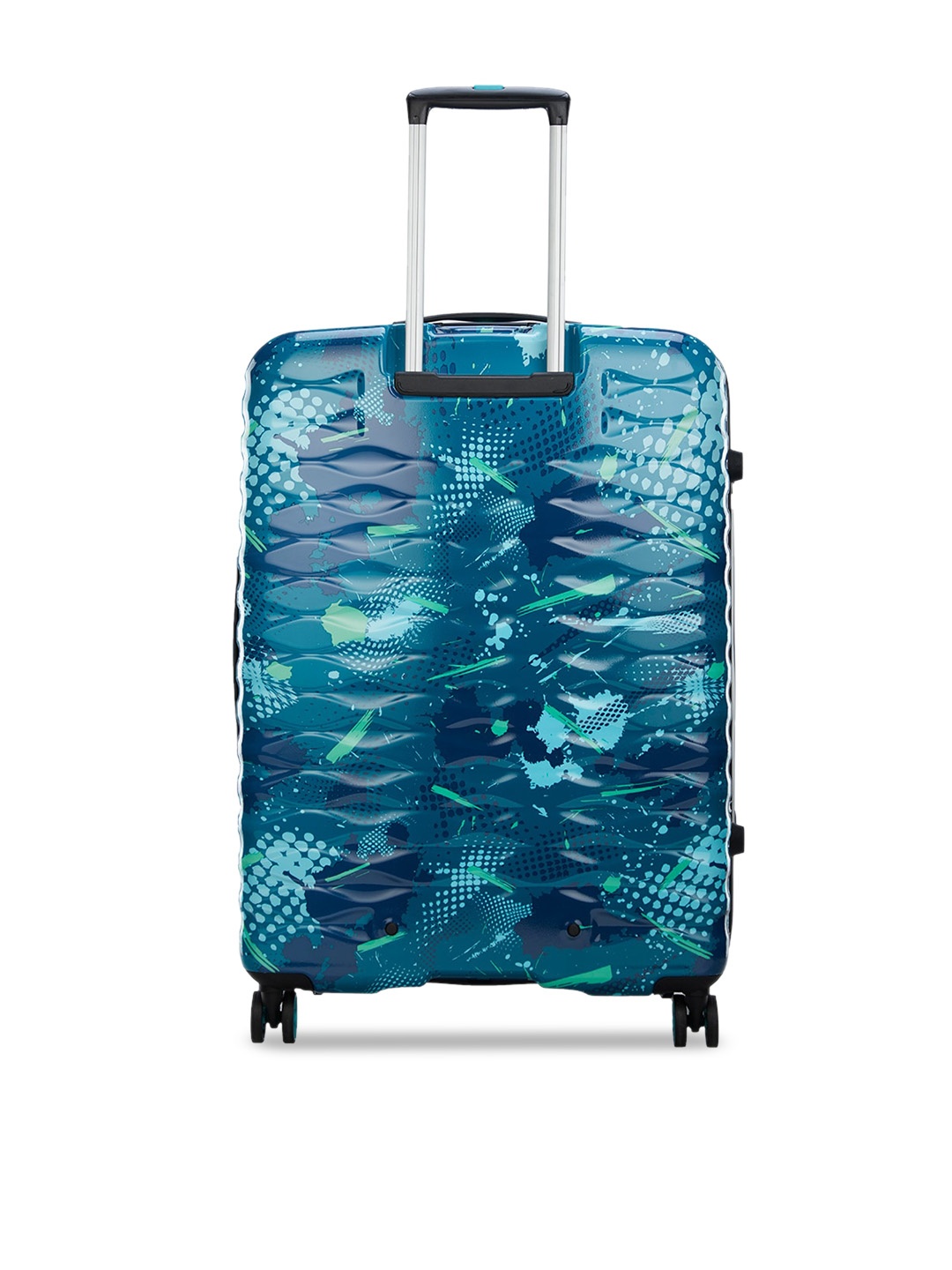 

Skybags Printed Hard-Sided Medium Trolley Bag, Teal