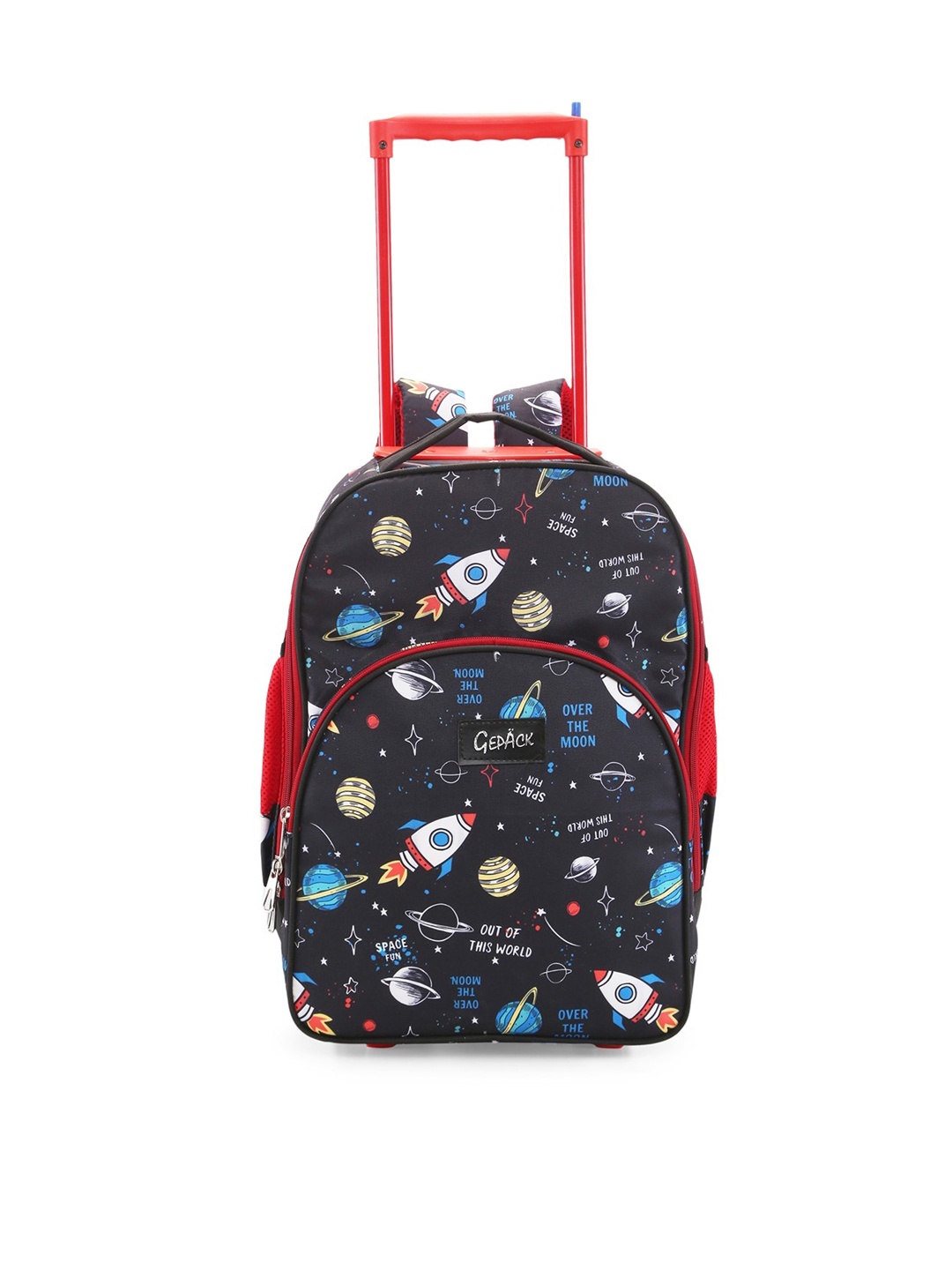 

GEPACK Kids Hard-Sided Printed Cabin Backpack, Black
