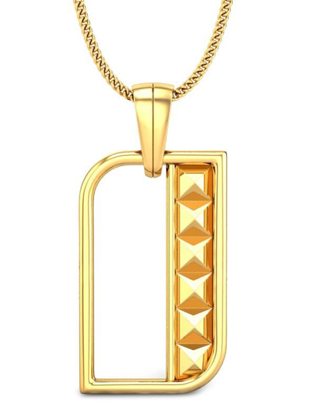 

CANDERE A KALYAN JEWELLERS COMPANY 18KT BIS Hallmark Gold Pendant-1.5gm
