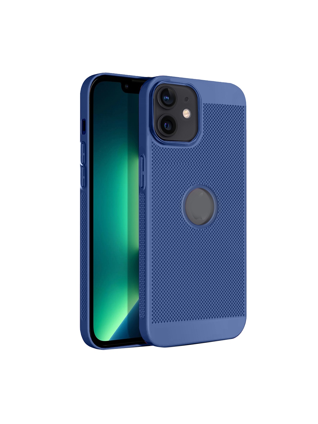 

Karwan iPhone 12 Skin Friendly Back Case, Blue