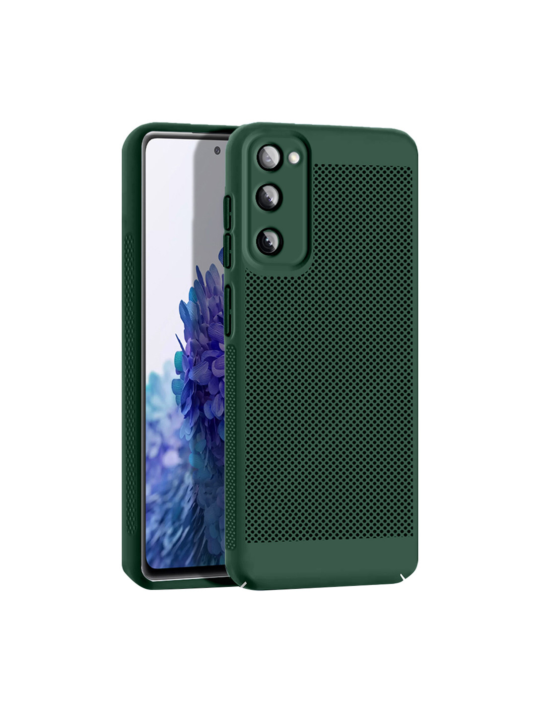 

Karwan Samsung S20 FE Skin Friendly Back Case, Green