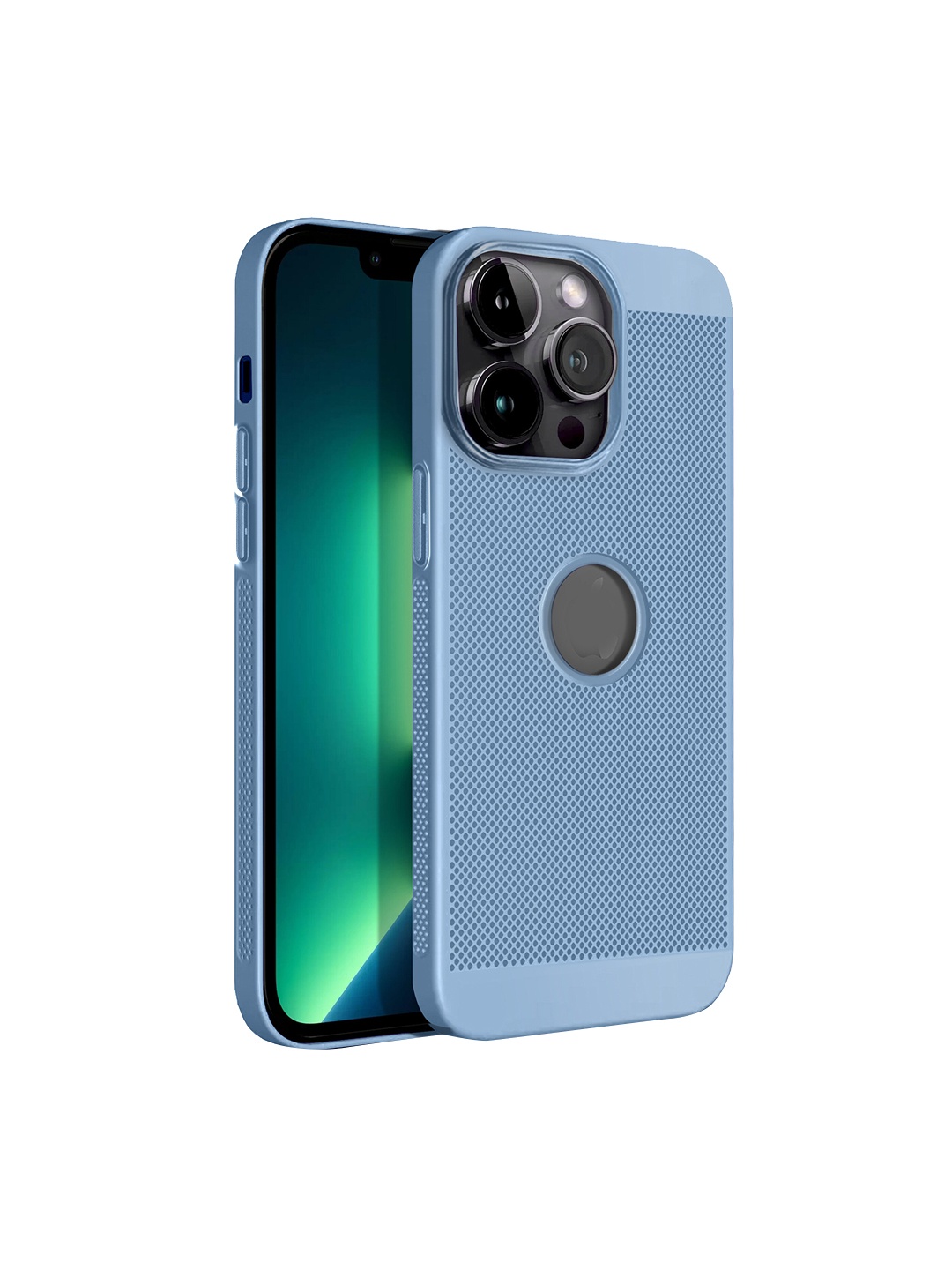 

Karwan iPhone 13 Pro Skin Friendly Phone Back Case, Blue