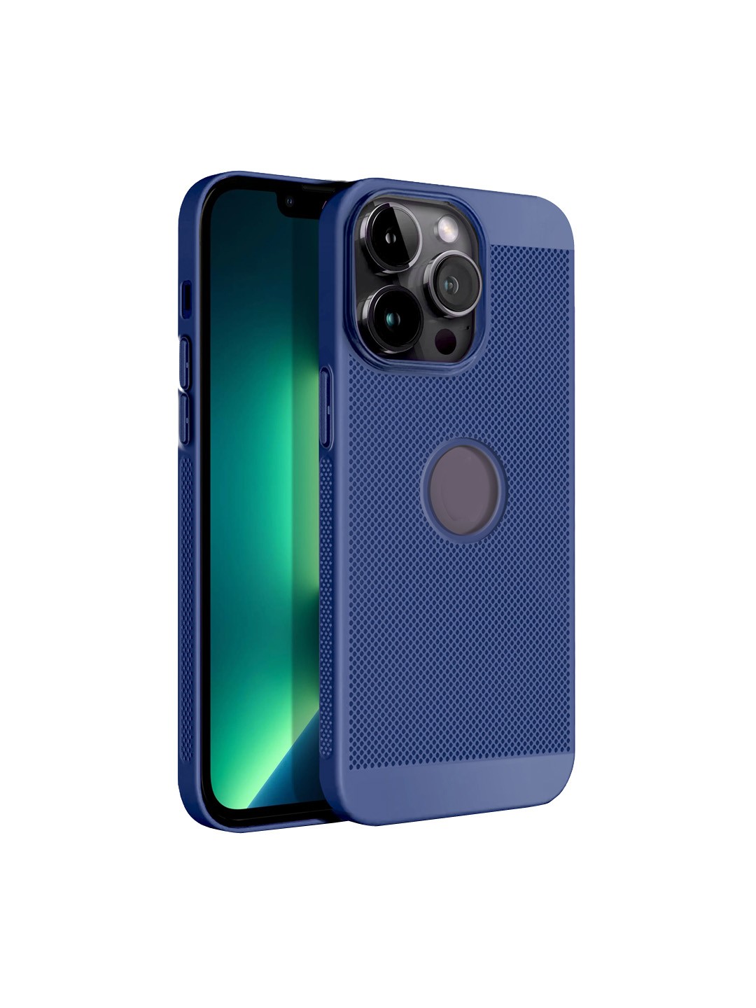 

Karwan iPhone 13 Pro Skin Friendly Phone Back Case, Blue