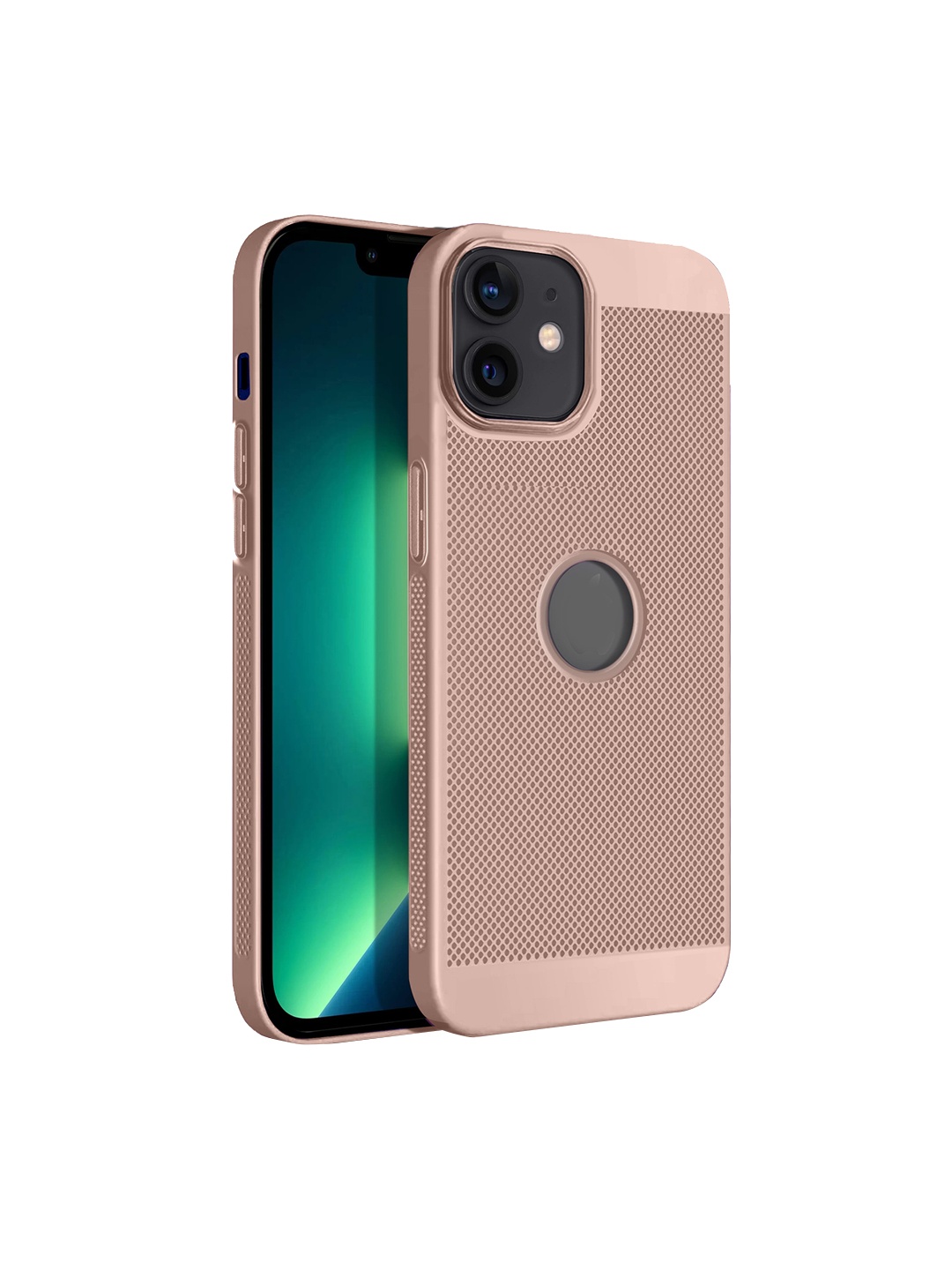 

Karwan iPhone 12 Skin Friendly Phone Back Case, Pink