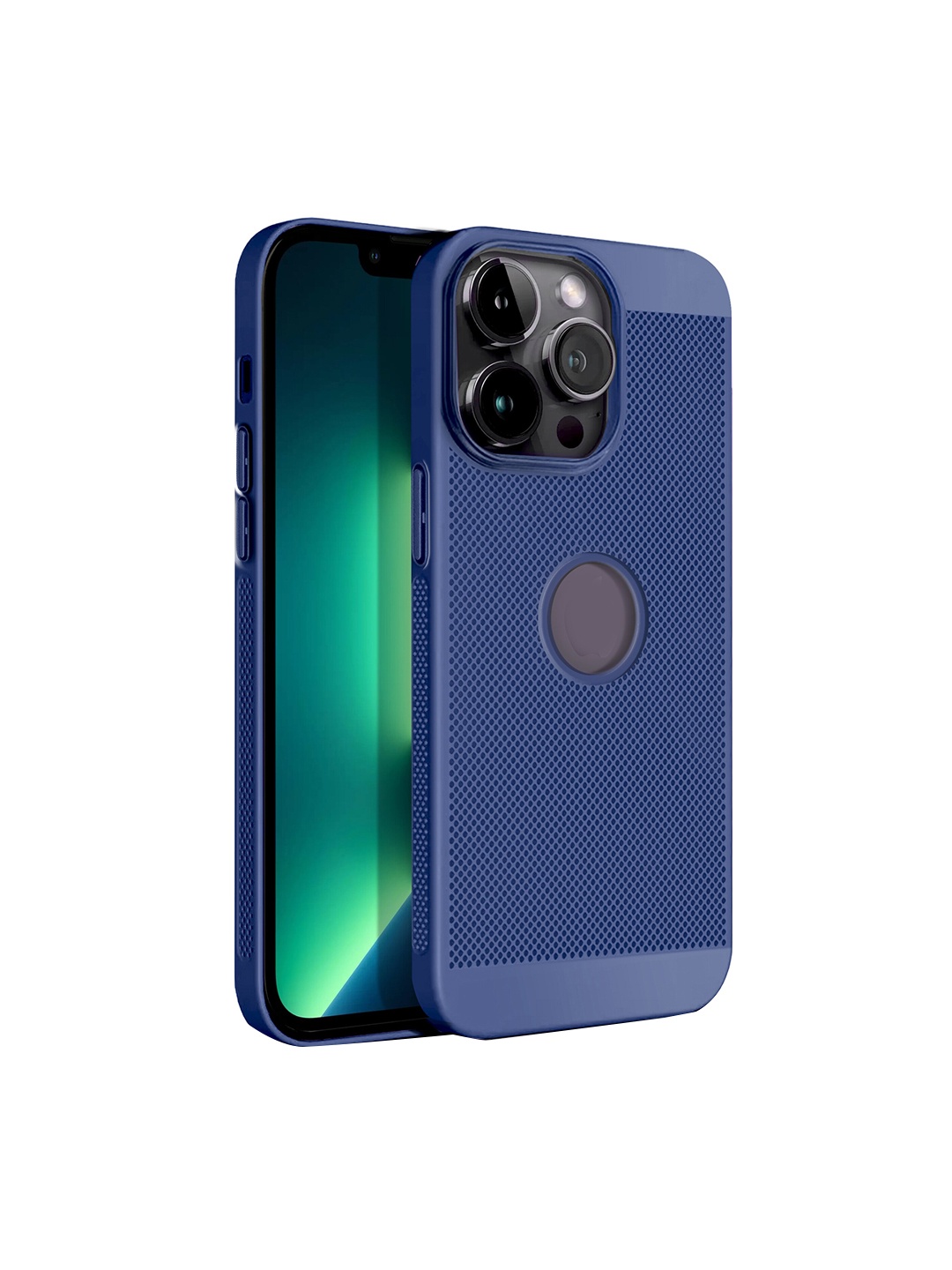 

Karwan iPhone 13 Pro Max Skin Friendly Phone Back Case, Blue