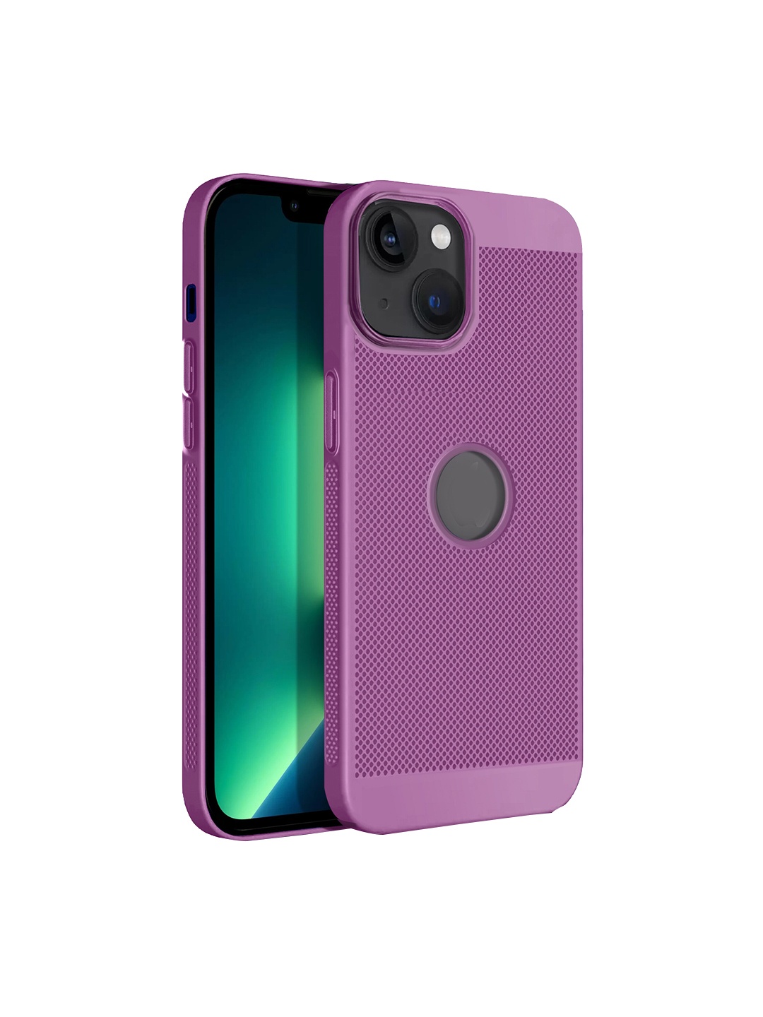 

Karwan iPhone 14 Skin Friendly Phone Back Case, Purple