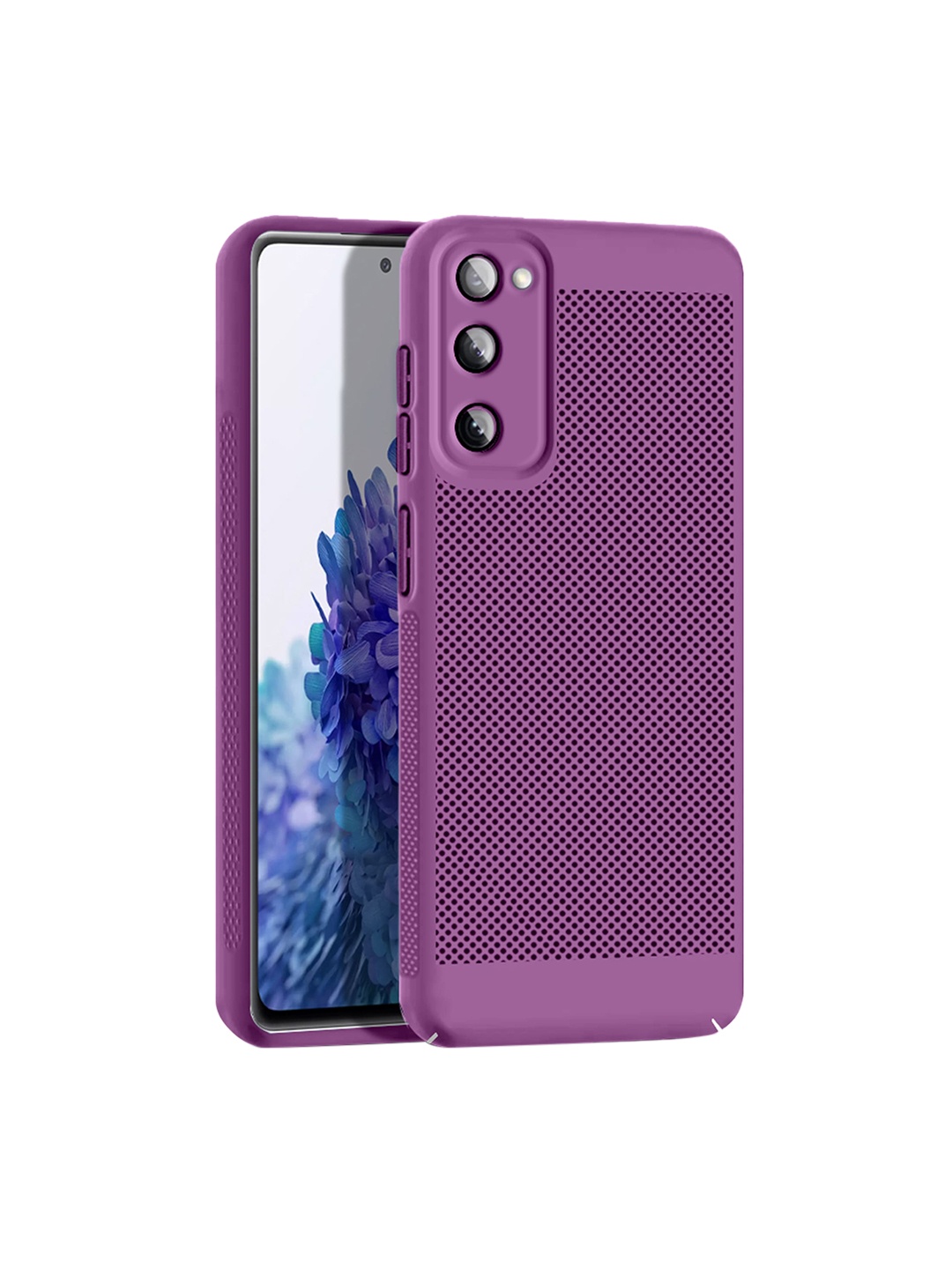 

Karwan Samsung Galaxy S20 FE Skin Friendly Phone Back Case, Purple