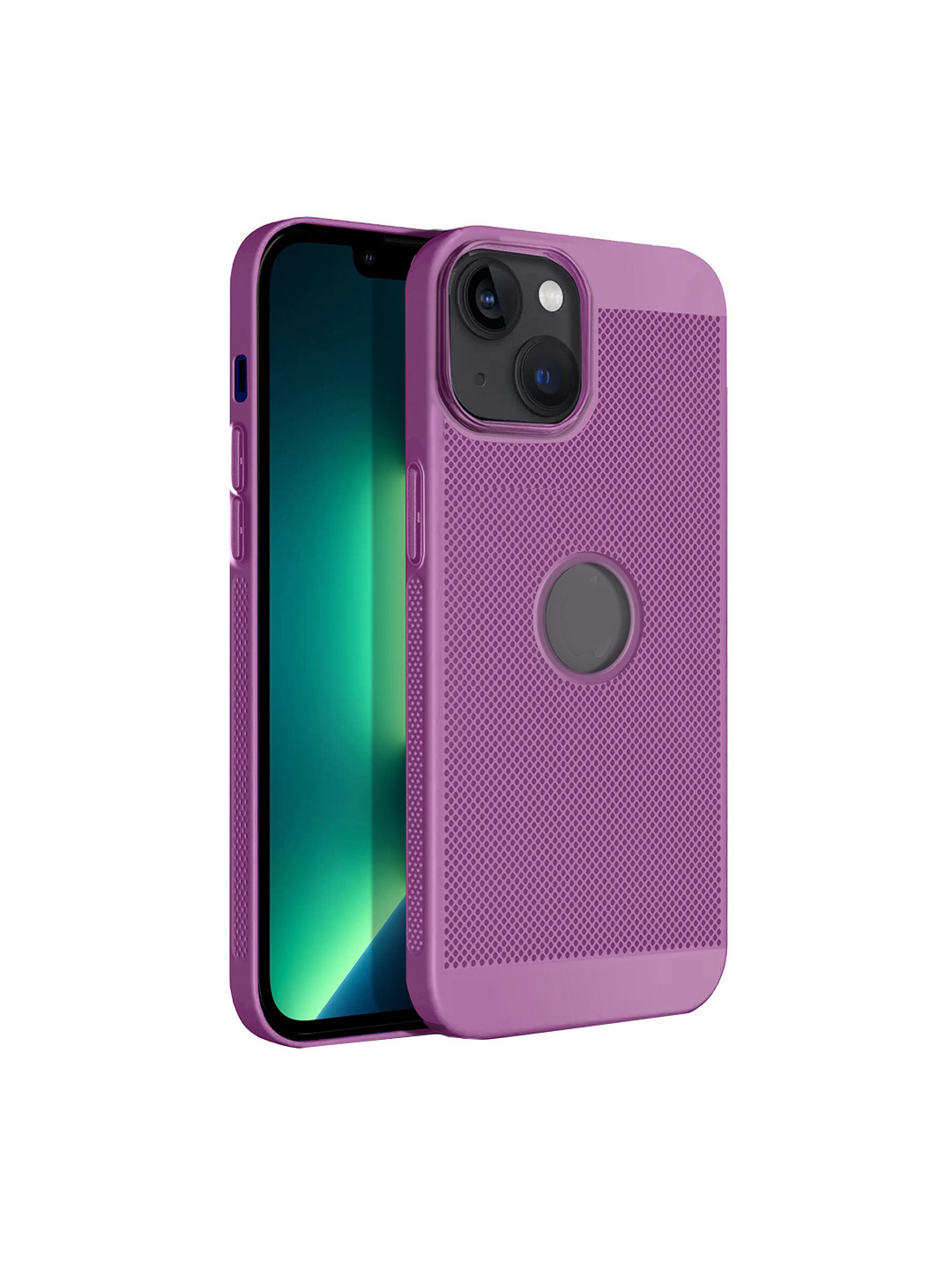 

Karwan iPhone 14 Plus Skin Friendly Phone Back Case, Purple