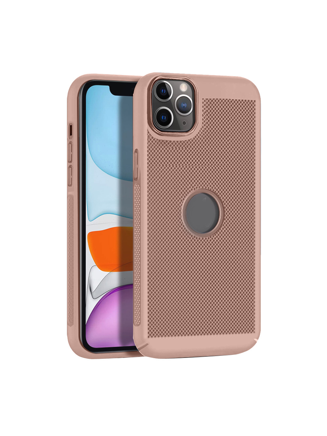 

Karwan iPhone 11 Pro Skin Friendly Phone Back Case, Pink