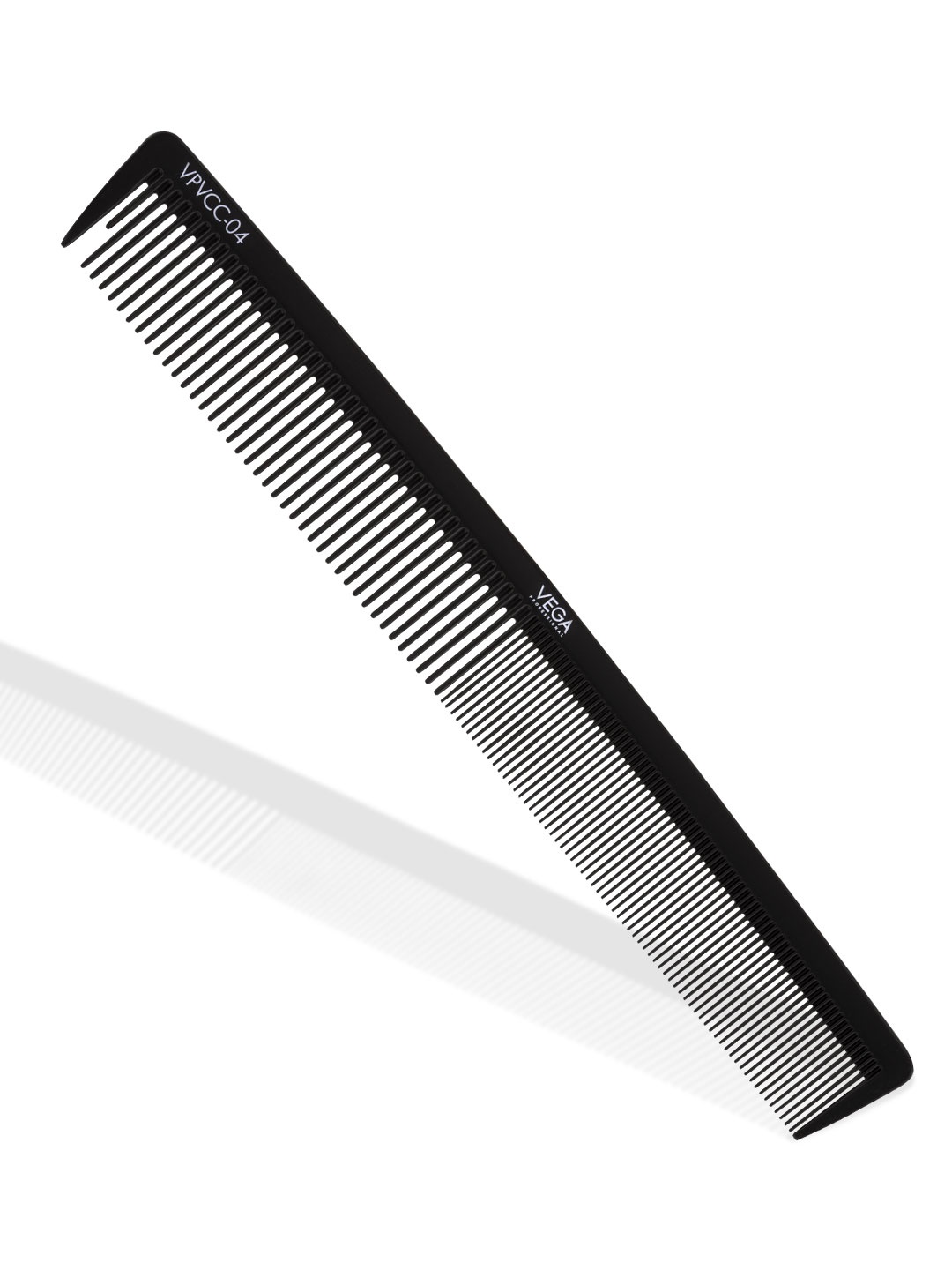 

VEGA PROFESSIONAL VPVCC-04 Carbon Anti-Static Cutting Comb 7.25" - Black Line