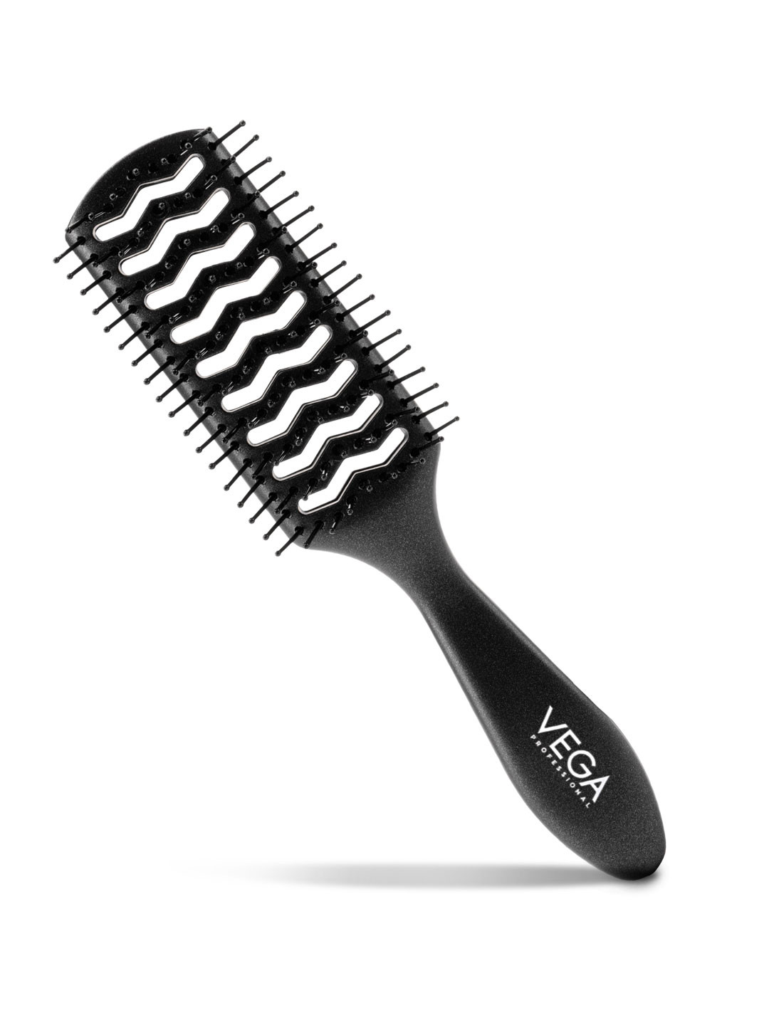 

VEGA PROFESSIONAL VPPHB-08 Ergonomic Anti-Static Vent Hair Brush - Black