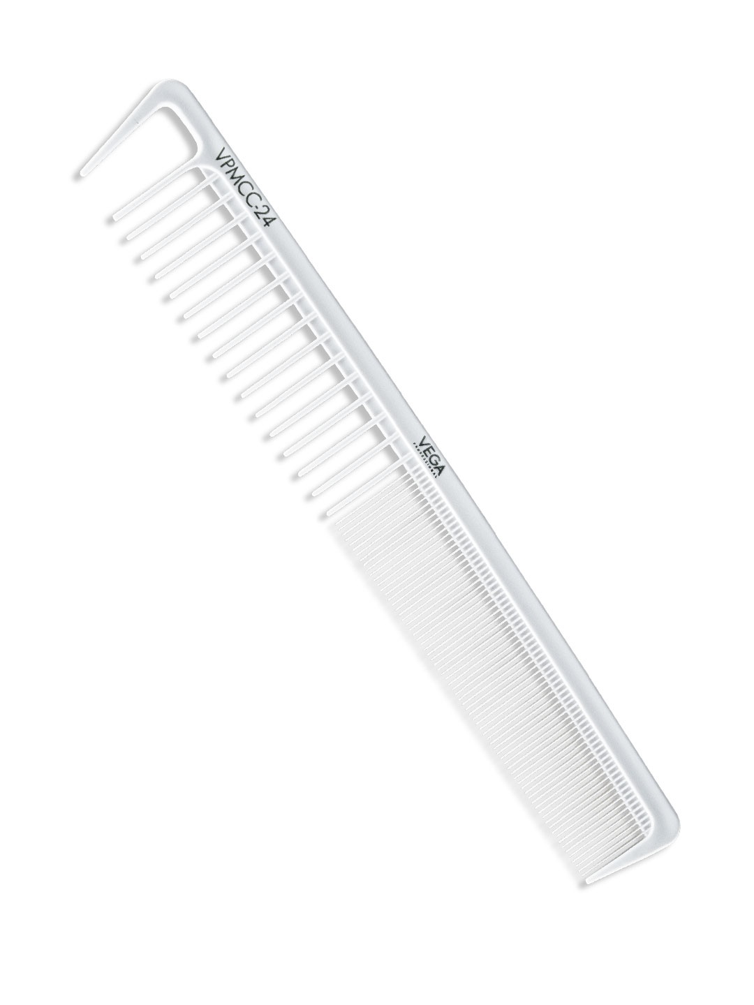 

VEGA PROFESSIONAL VPMCC-24 Carbon Anti-Static Wide Cutting Comb - White Line