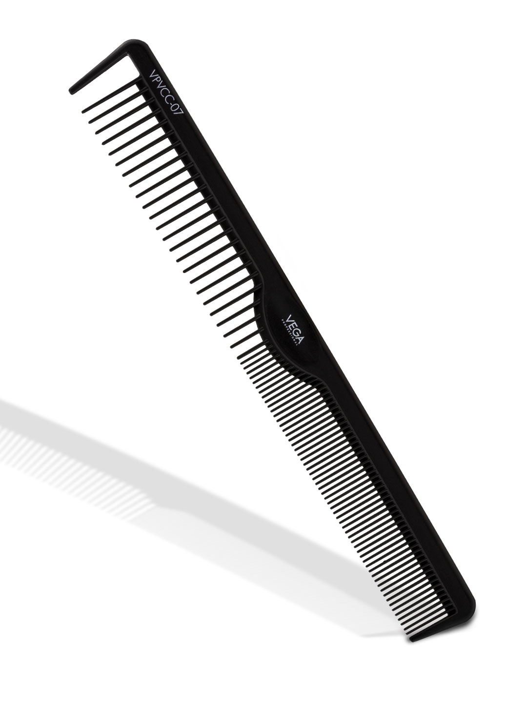 

VEGA PROFESSIONAL VPVCC-07 Carbon Anti-Static Hair Dressing Comb - Black Line