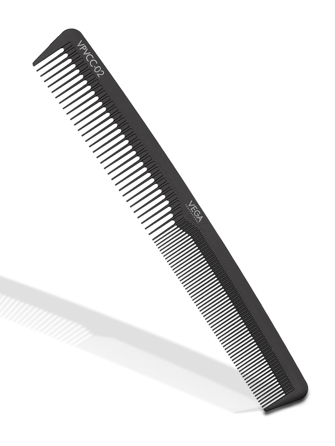 

VEGA PROFESSIONAL VPVCC-02 Carbon Anti-Static Cutting Comb 6.75" - Black Line