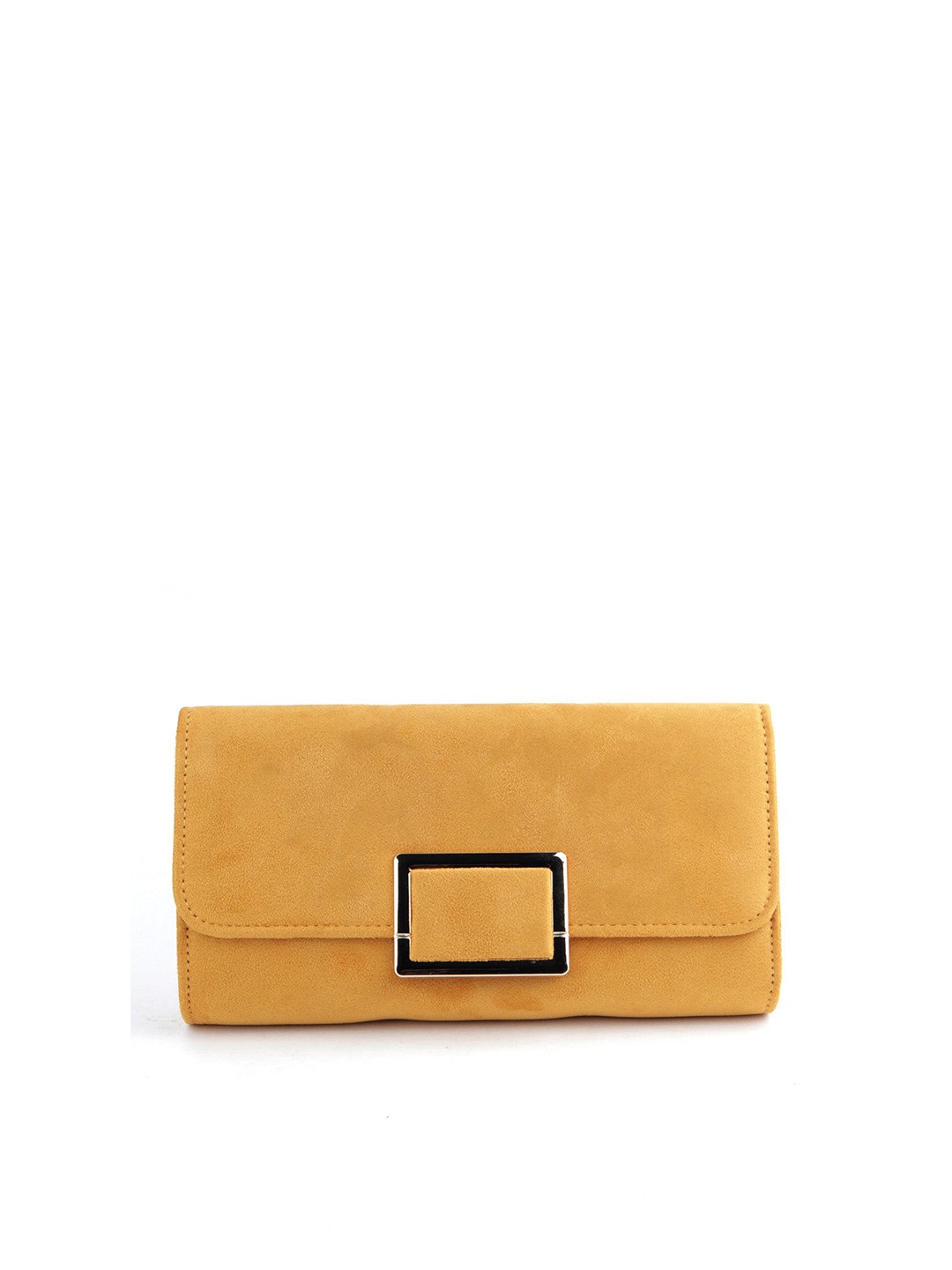 

ODETTE Women Envelope Clutch, Yellow