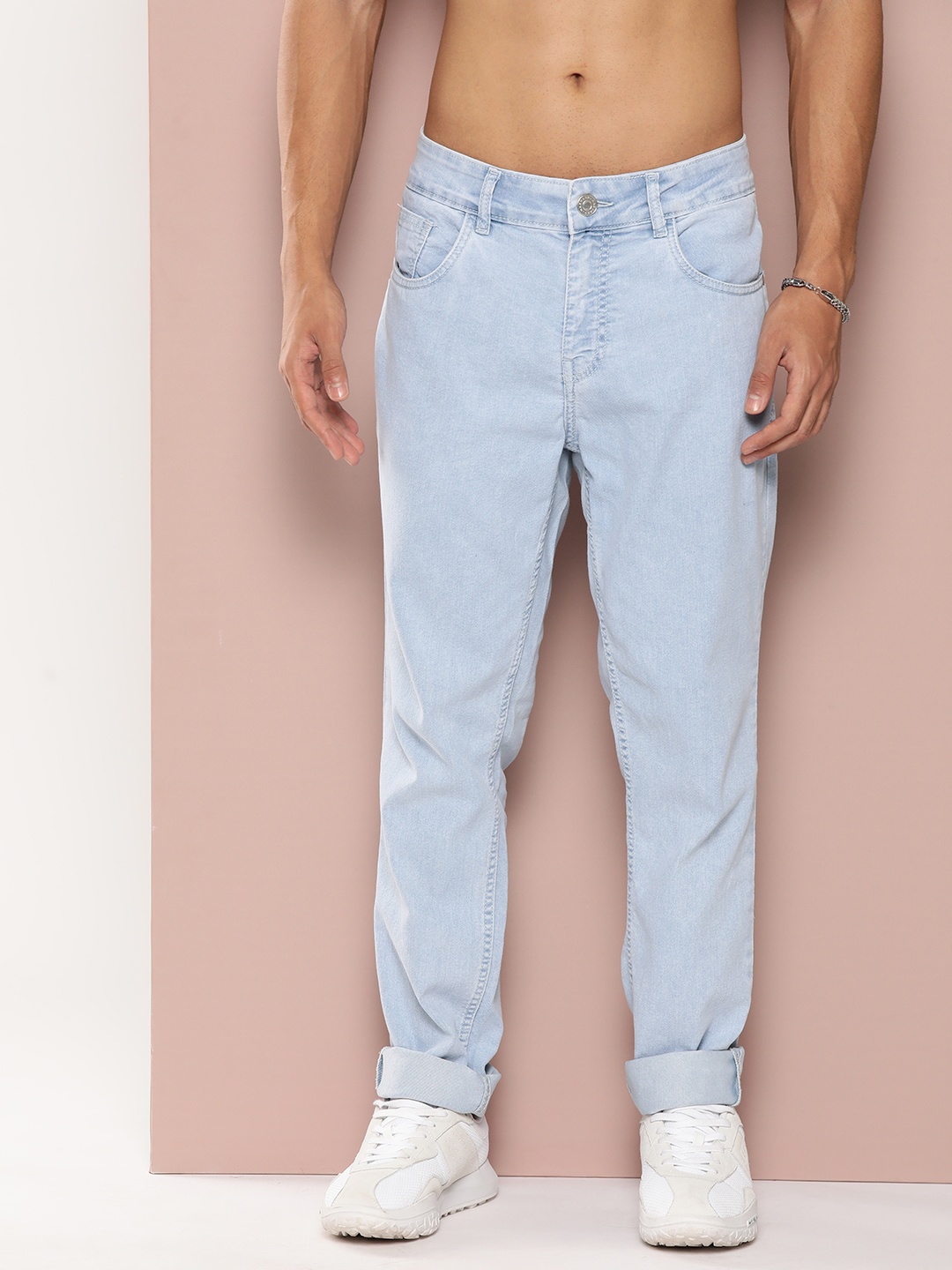 

Harvard Men Skinny Fit Stretchable Jeans, Blue