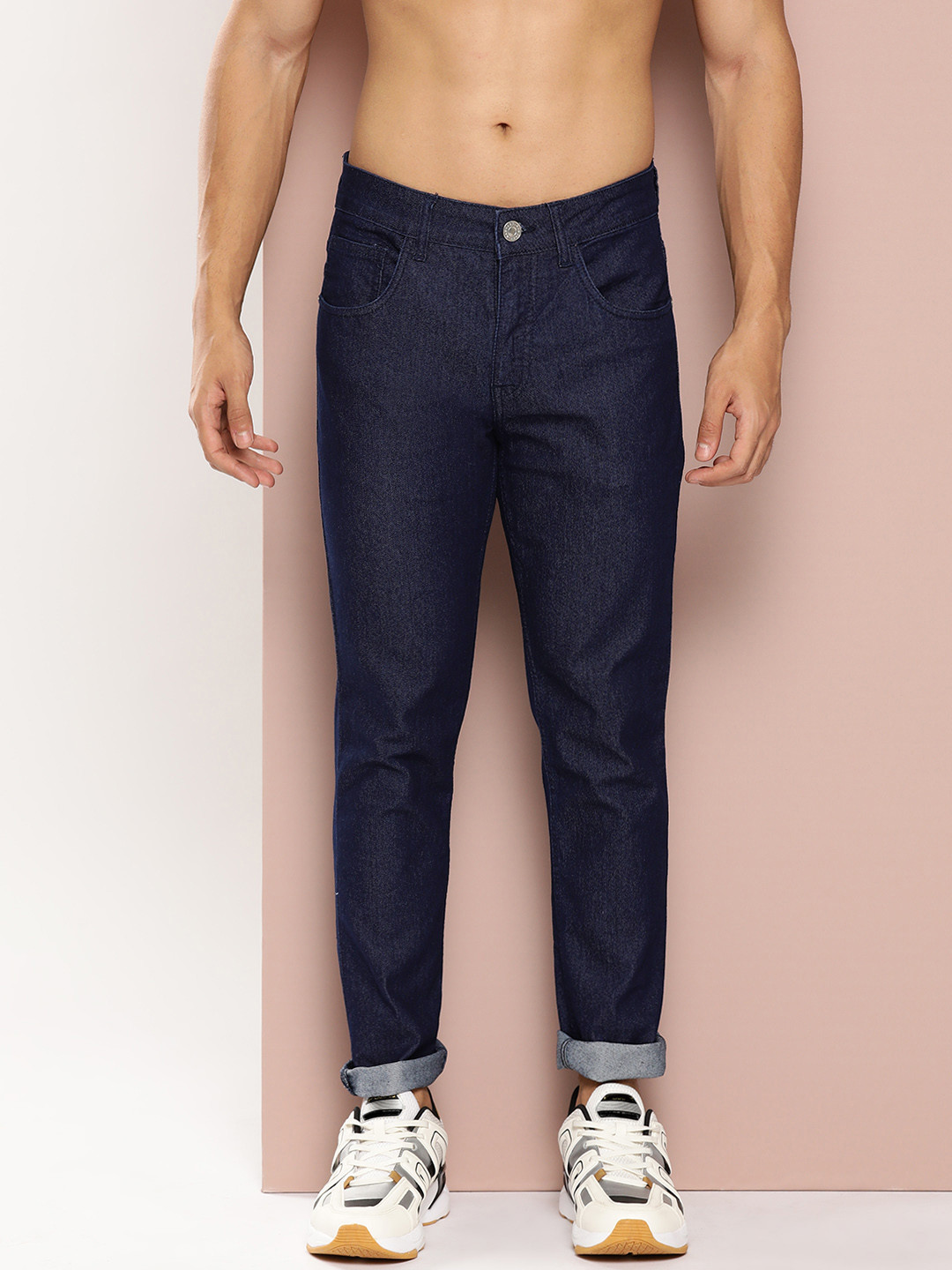 

Harvard Men Skinny Fit Stretchable Jeans, Charcoal
