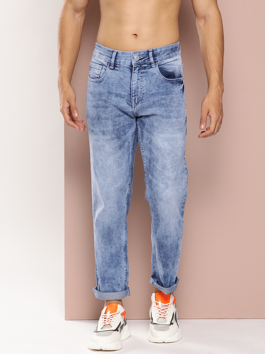

Harvard Men Regular Fit Jeans, Navy blue