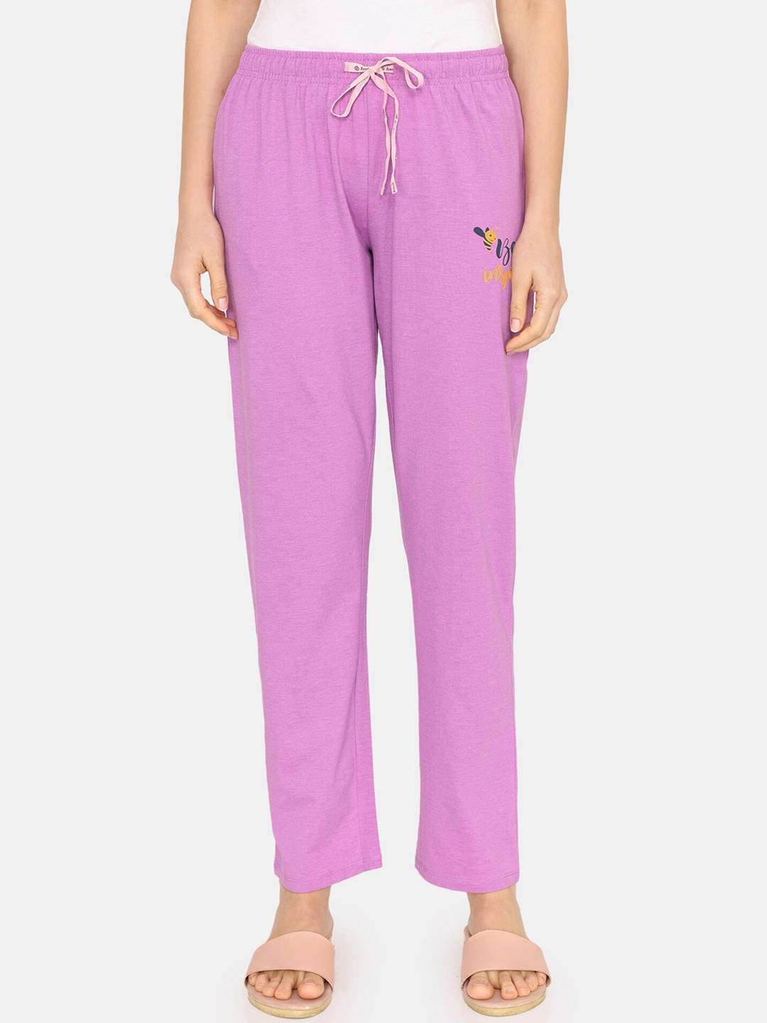 

Rosaline by Zivame Cotton Lounge Pant, Purple