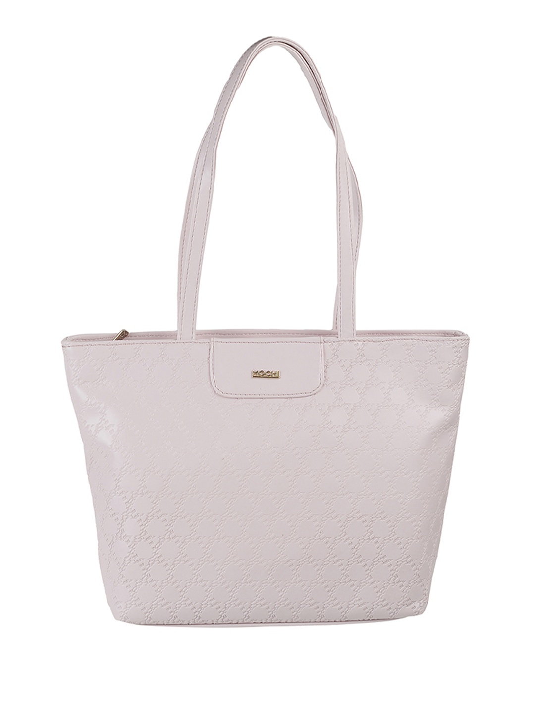 

Mochi Textured Structured Shoulder Bag, Lavender