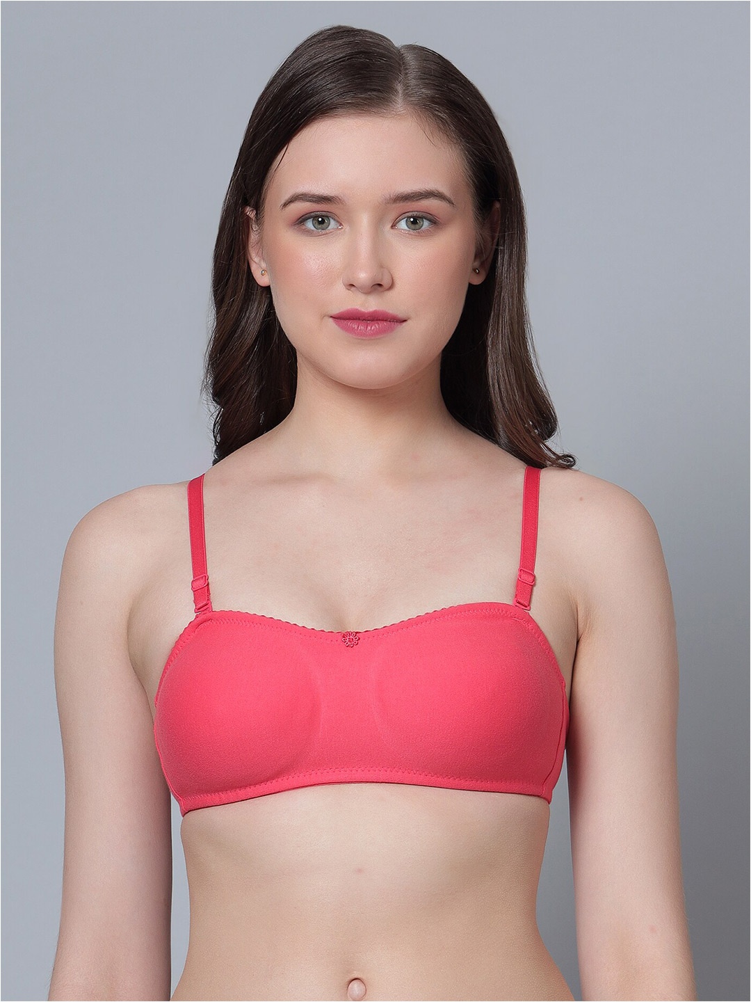 

Aimly Full Coverage Bra With All Day Comfort, Orange