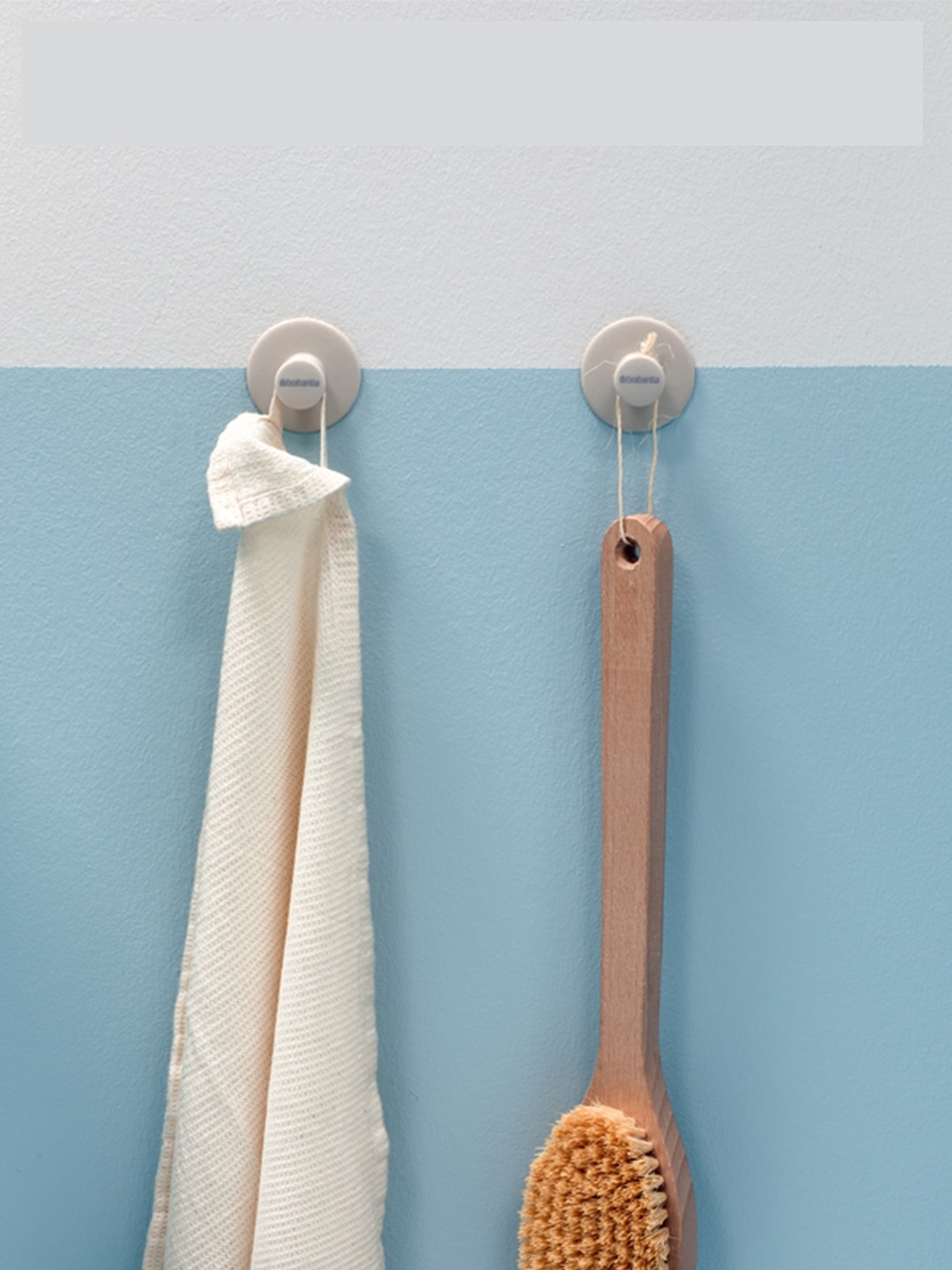 

Brabantia Beige 2 Pieces Renew Towel Hooks